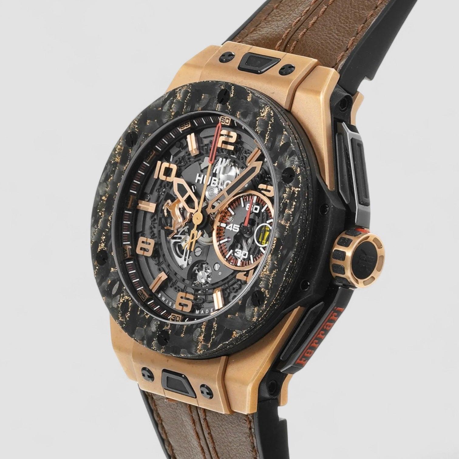 Big Bang Unico Ferrari King Gold Carbon - 45mm