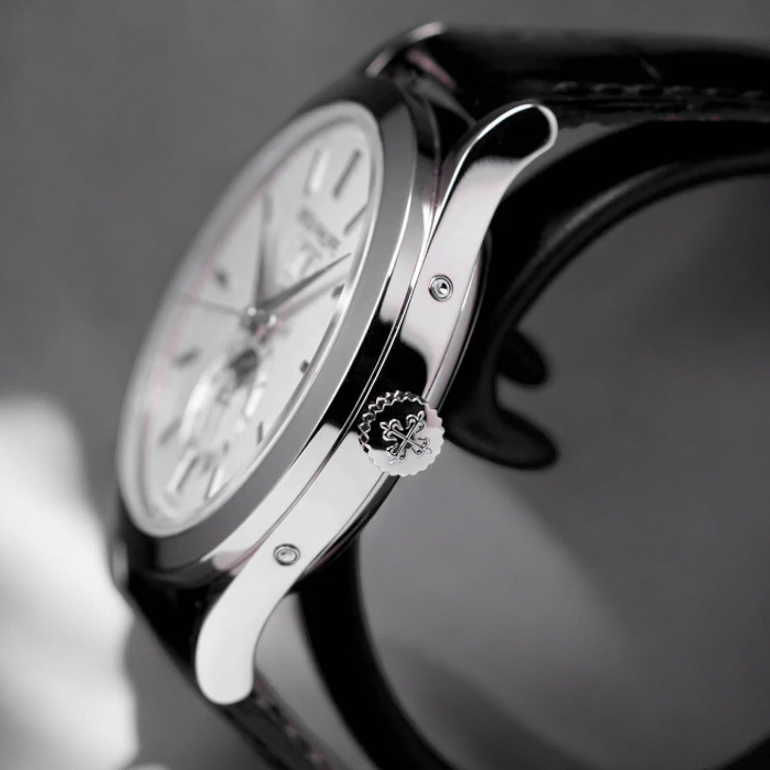 Annual Calendar White Gold Silver Dial