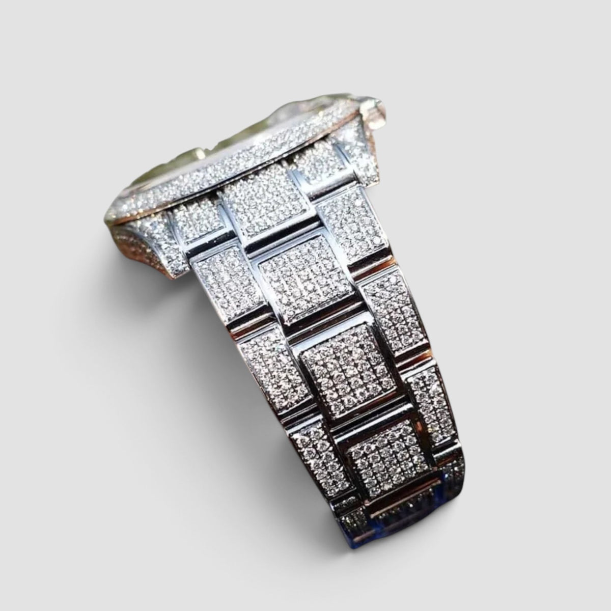 Datejust 41 Wimbledon Custom Diamond-Set Pavé Bezel
