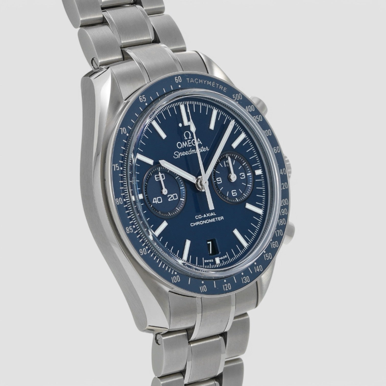 Speedmaster Moonwatch Titanium / Blue Dial