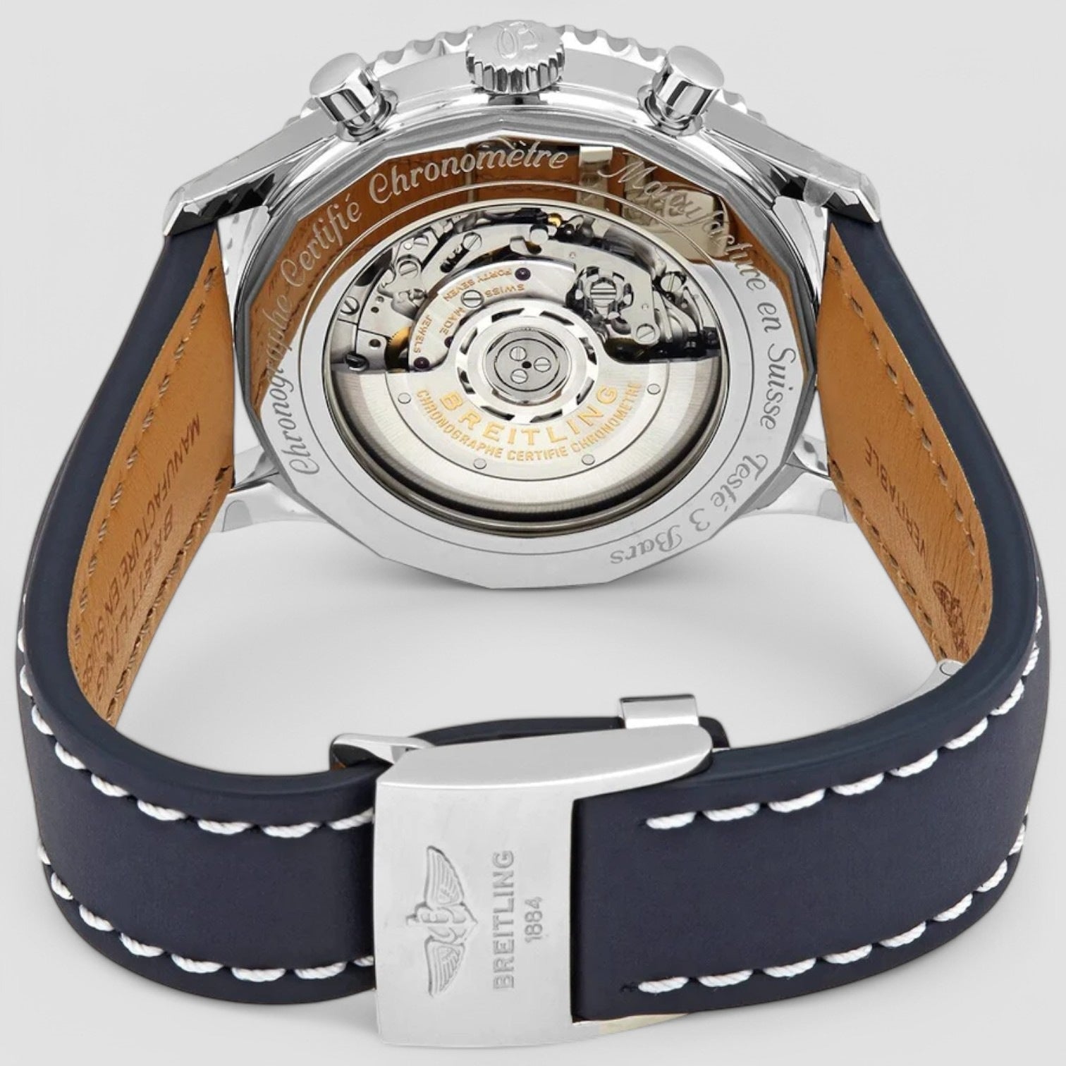 Navitimer 1 Chronograph GMT 46 Automatic Blue Dial Watch