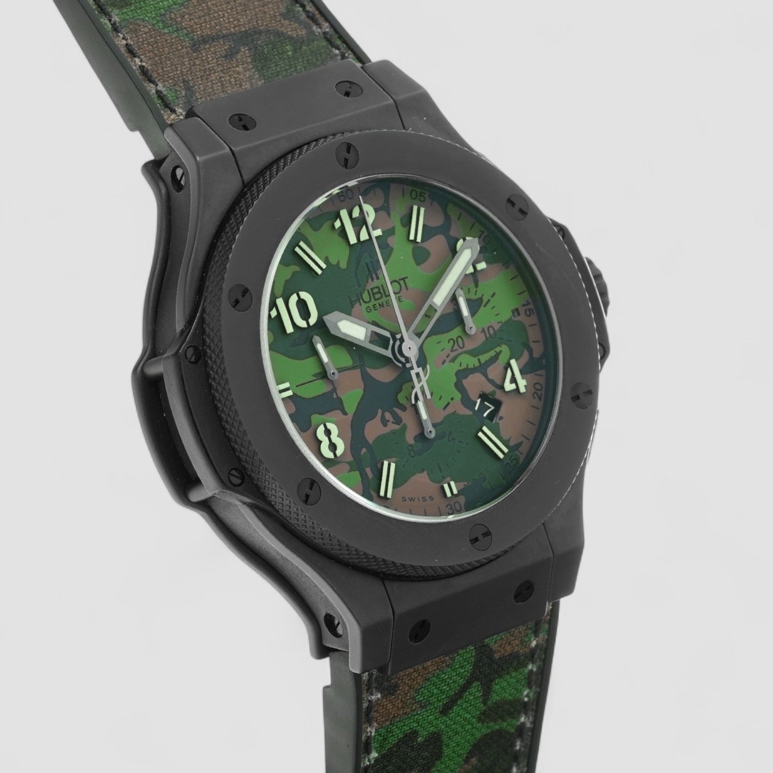 Big Bang Commando Jungle Carat Baguettes 44mm