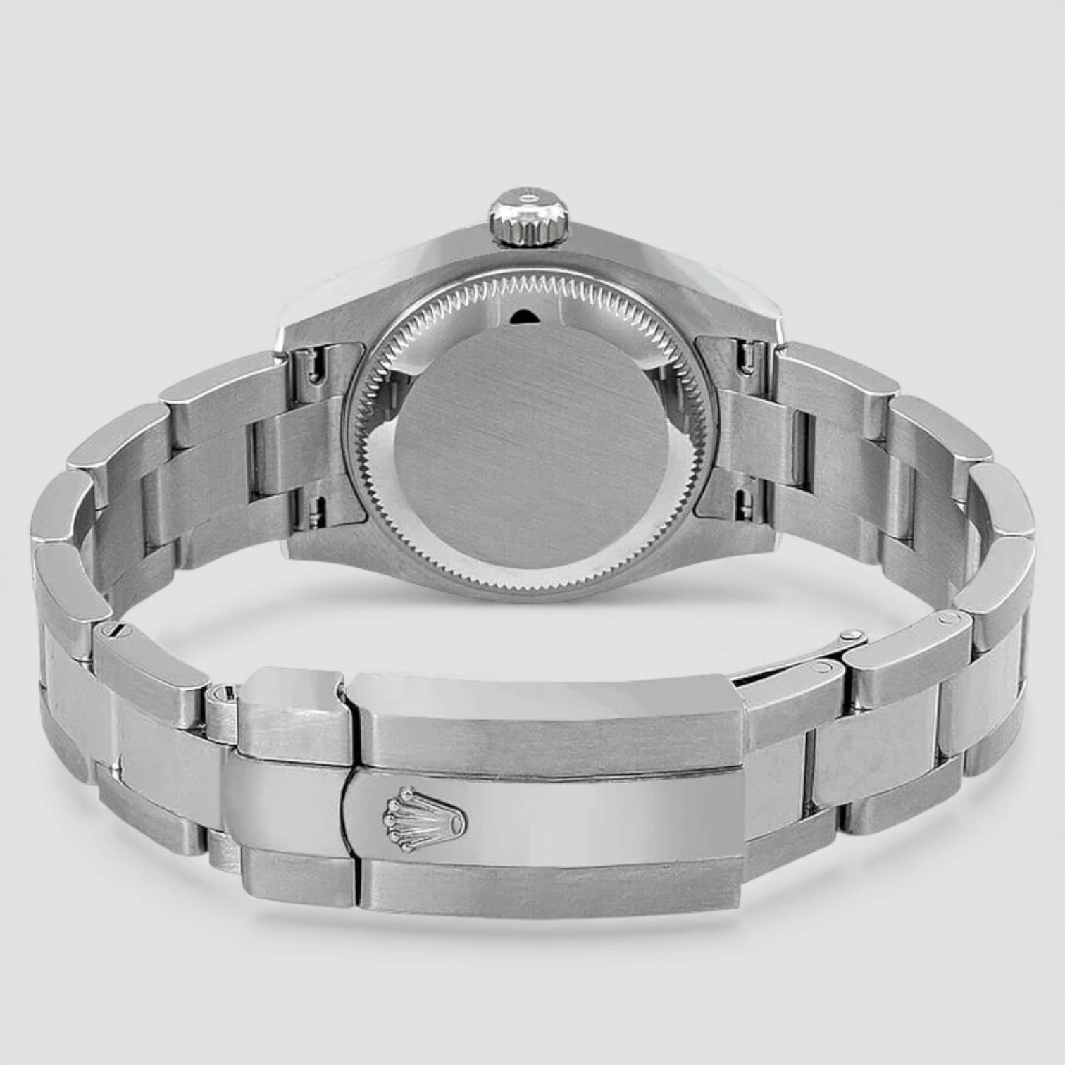 Datejust 31 Rhodium Floral Oyster Bracelet Watch