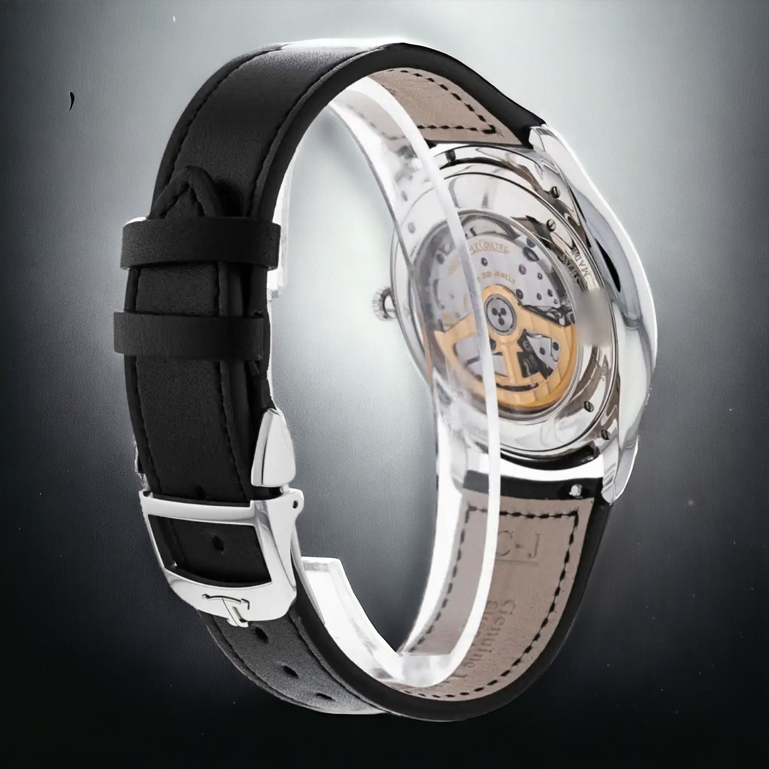 Master Ultra Thin Date Champagne Dial SS