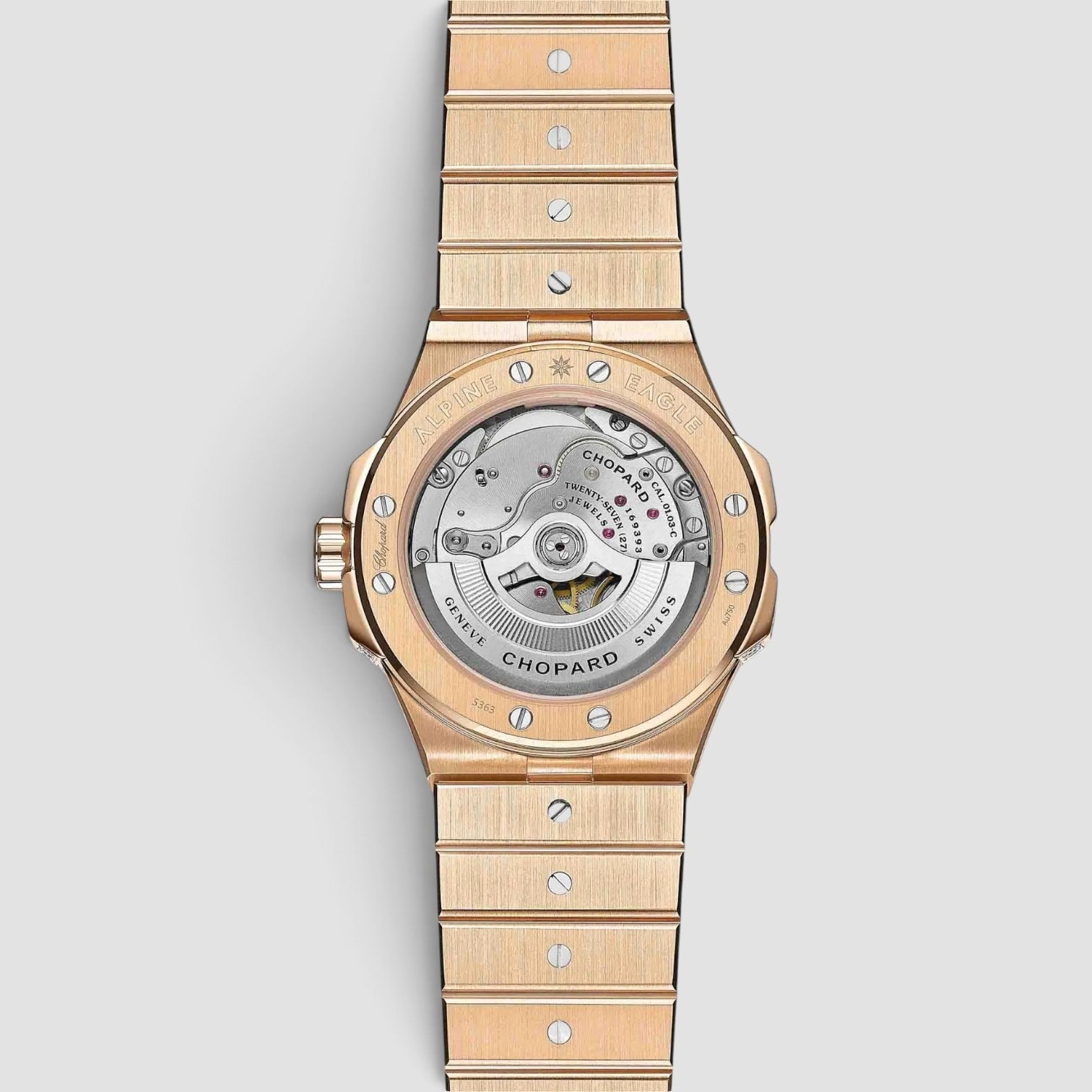 Alpine Eagle 41mm Rose Gold Diamond-Set Dial & Bracelet