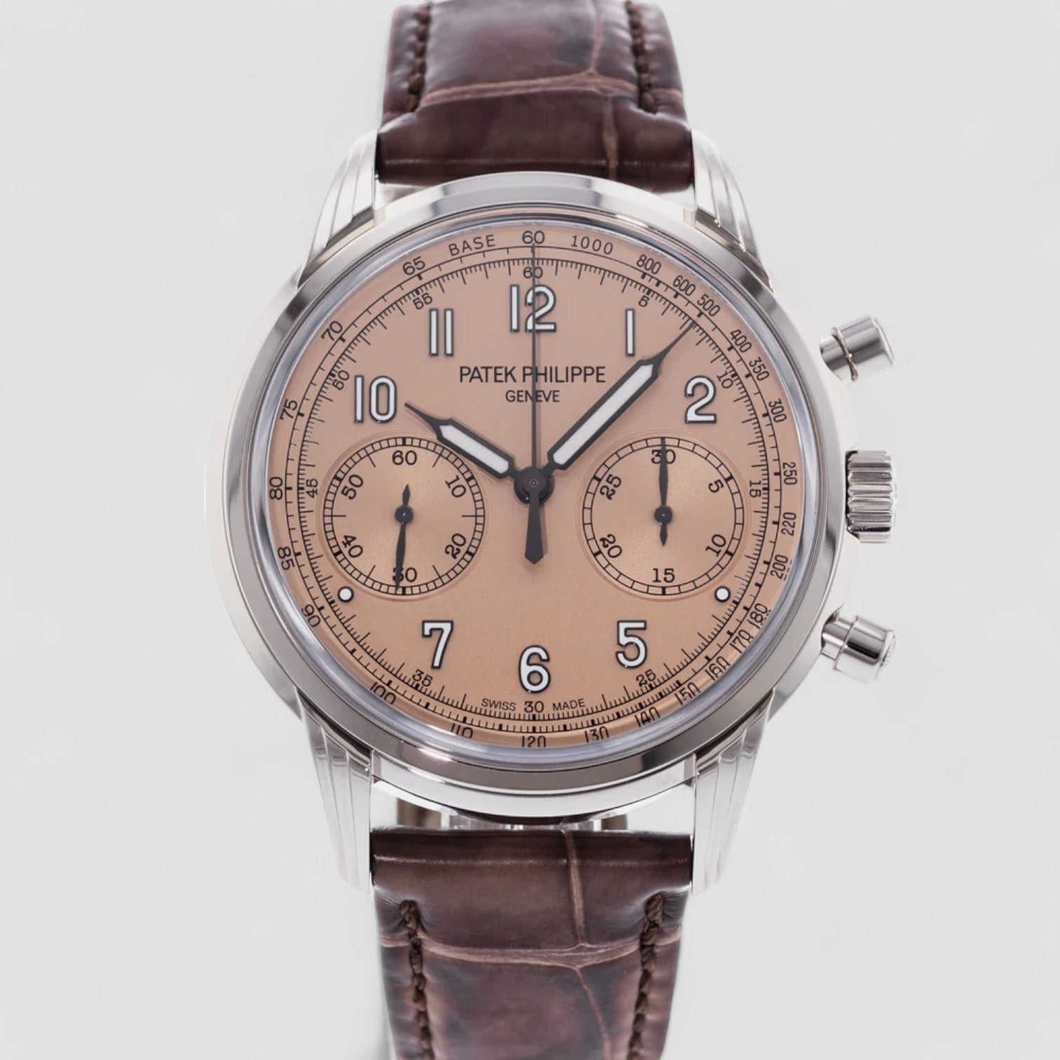 Chronograph 5172G Salmon 18K White Gold