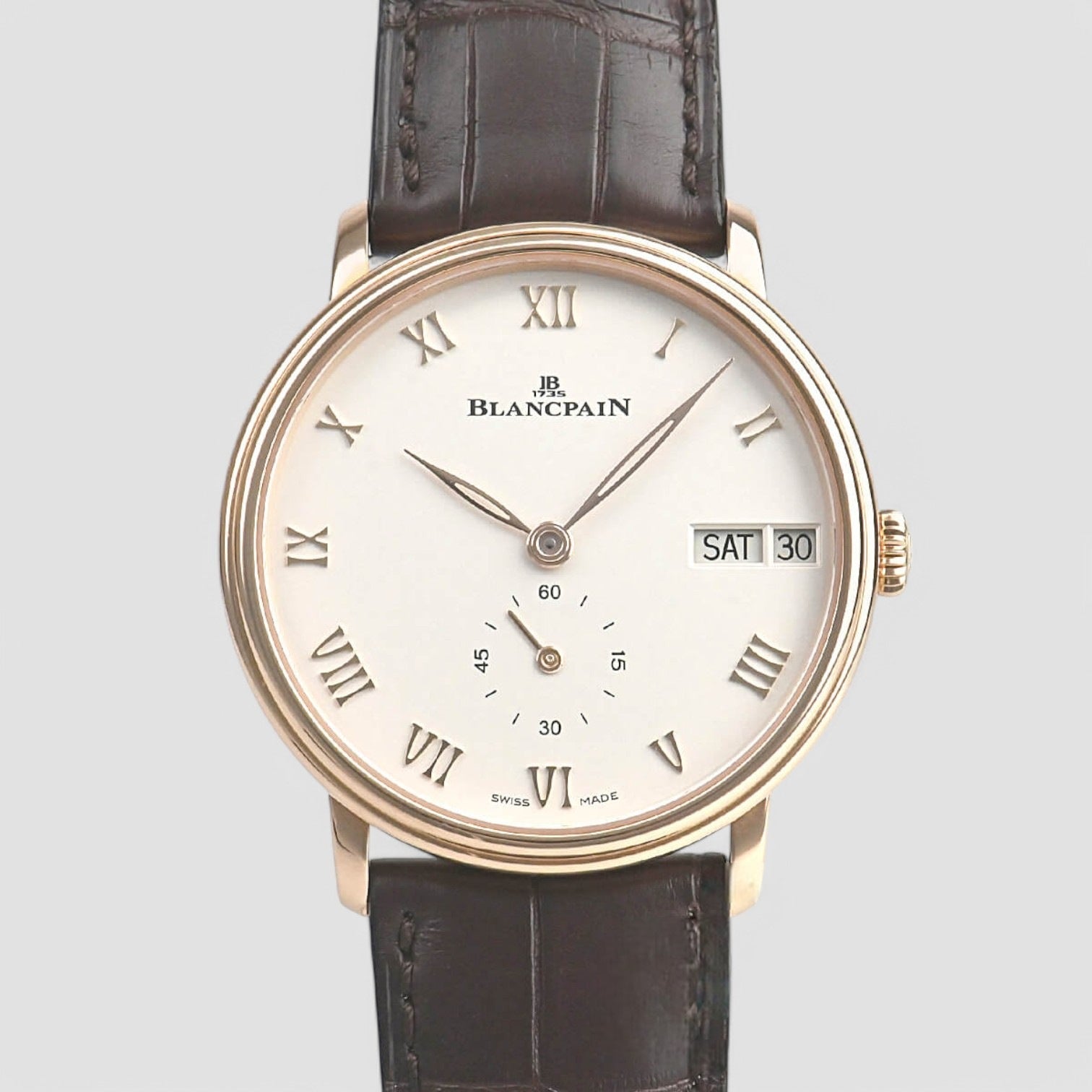 Villeret Small Seconds Power Reserve 18k RG Manual Wind 40MM