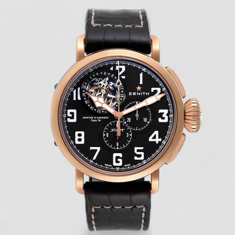 Pilot Montre d'Aeronef Type 20 Tourbillon Men's Watch