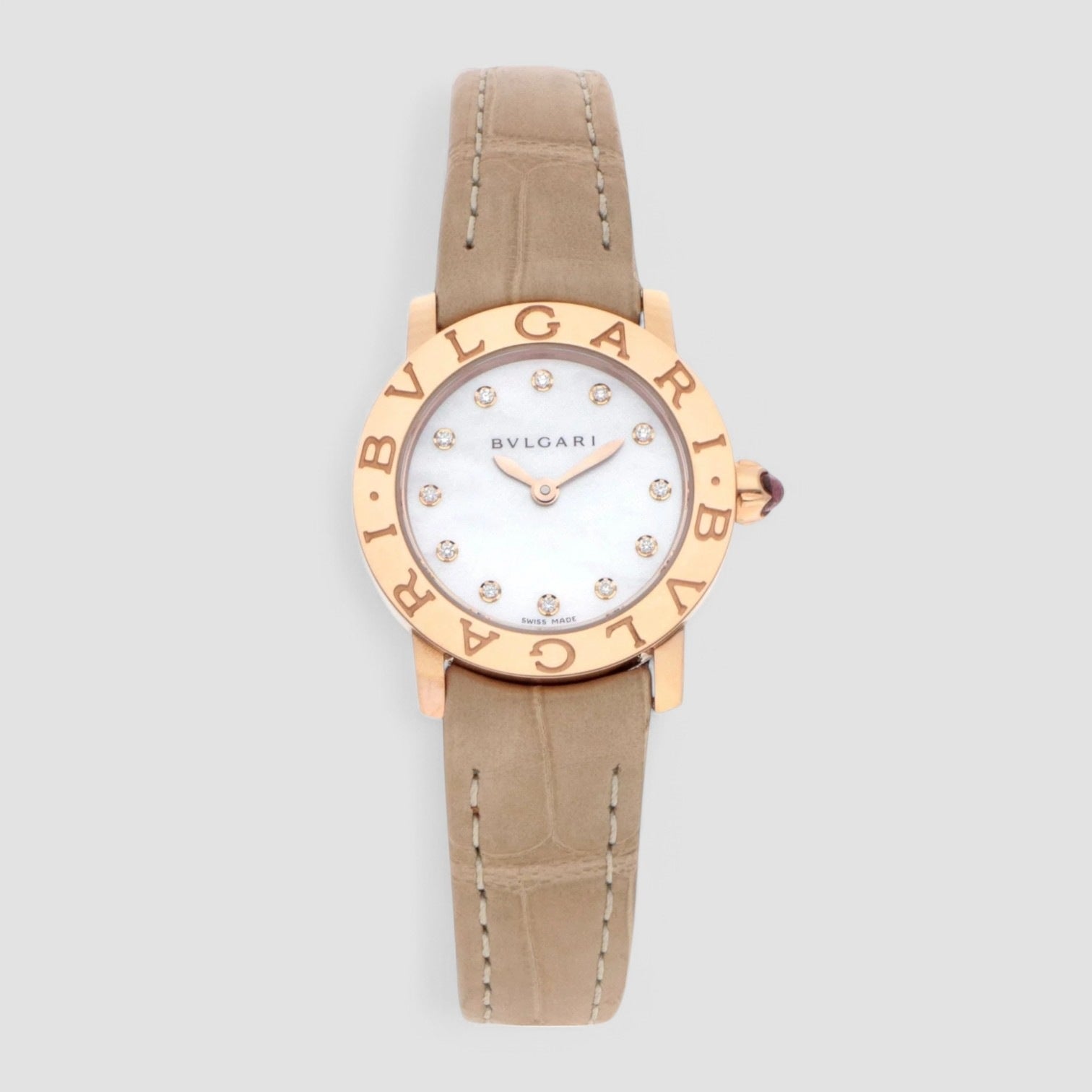 18K Rose Gold Quartz Ladies Watch