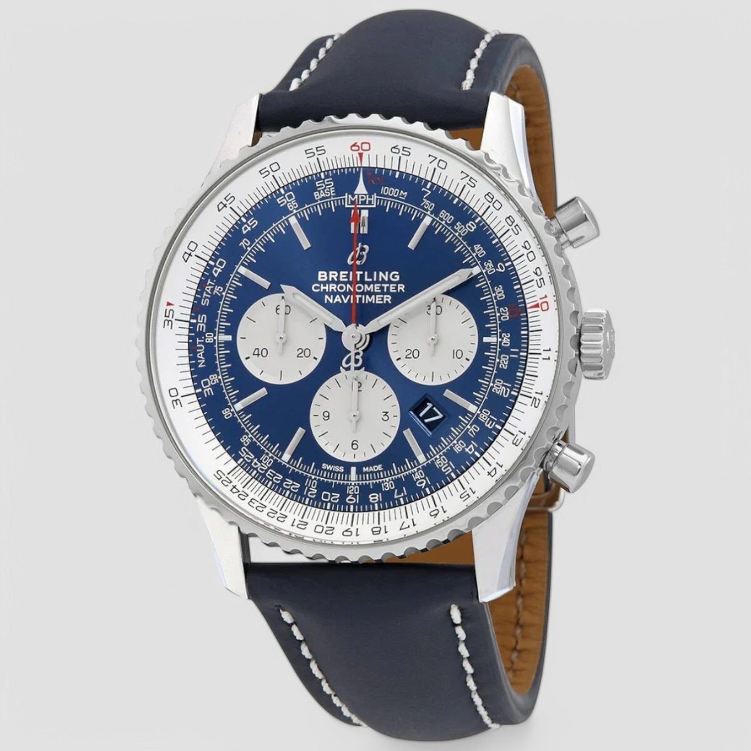 Navitimer 1 Chronograph GMT 46 Automatic Blue Dial Watch