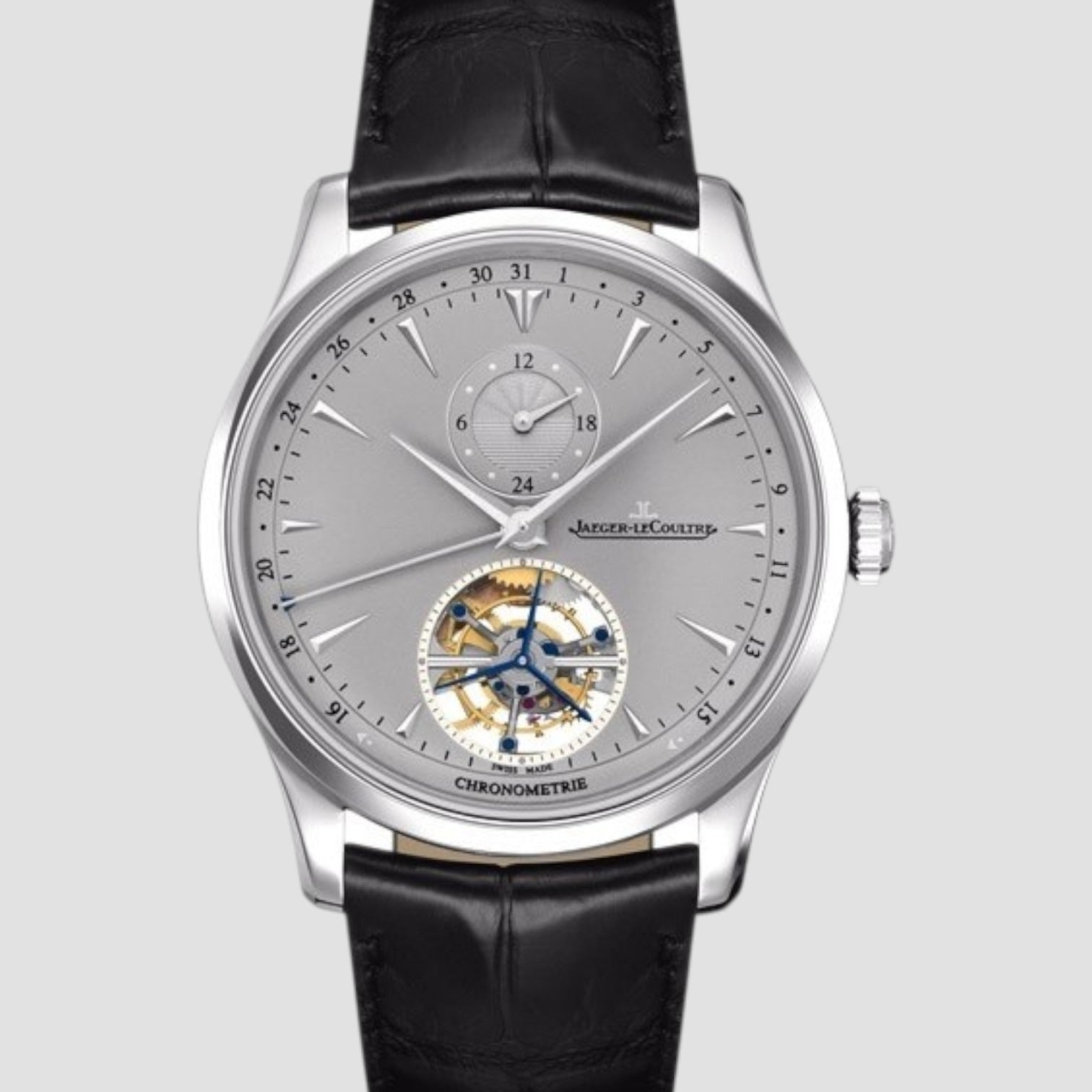 Master Grande Tradition Tourbillon Platinum Grey Dial