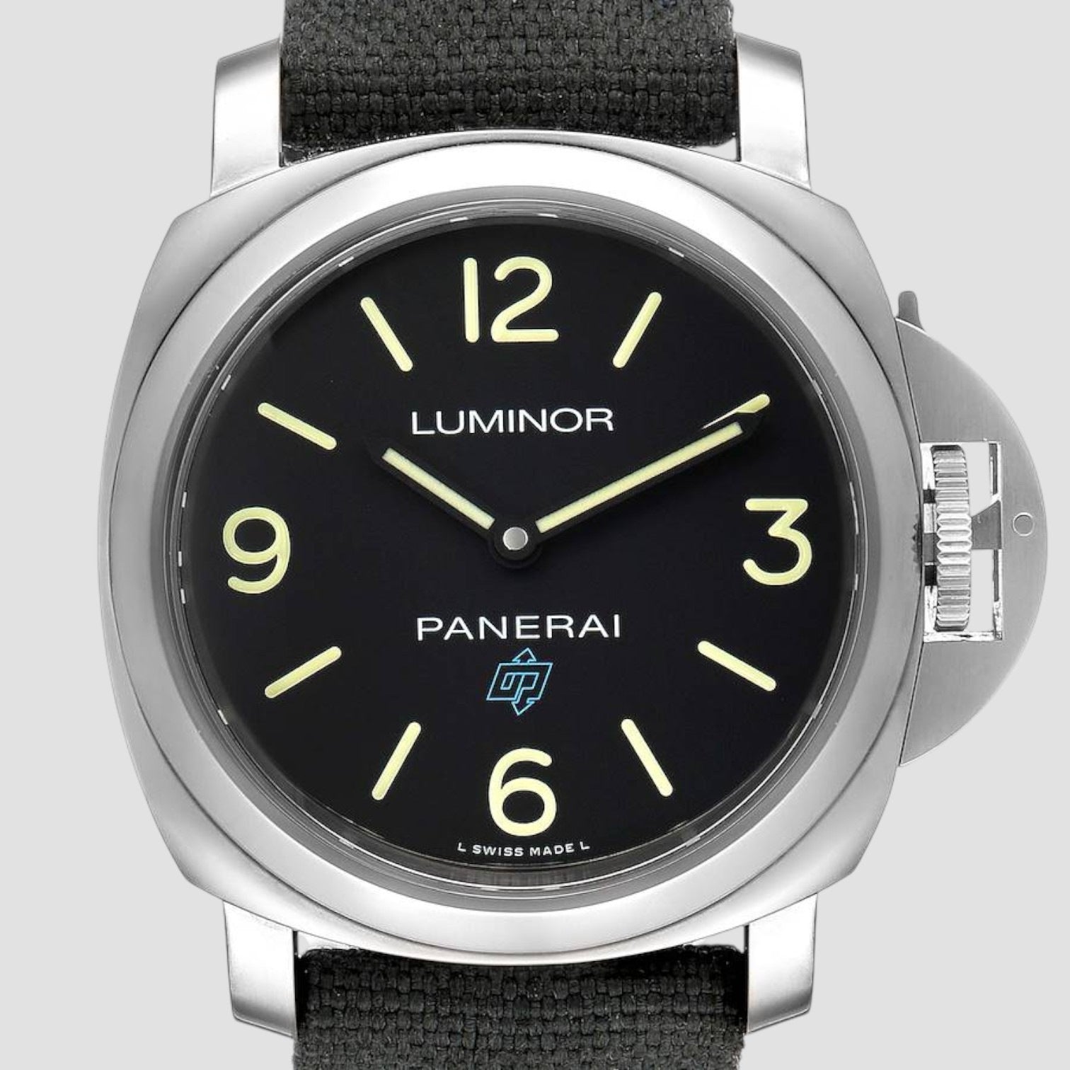 Luminor Base Logo 44mm Steel Mens Watch