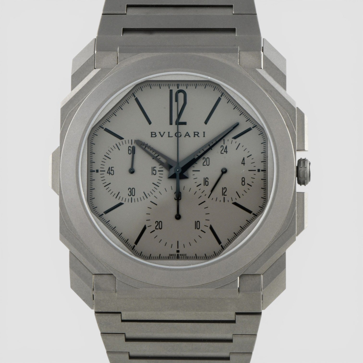 Octo Finissimo Chronograph GMT – Titanium