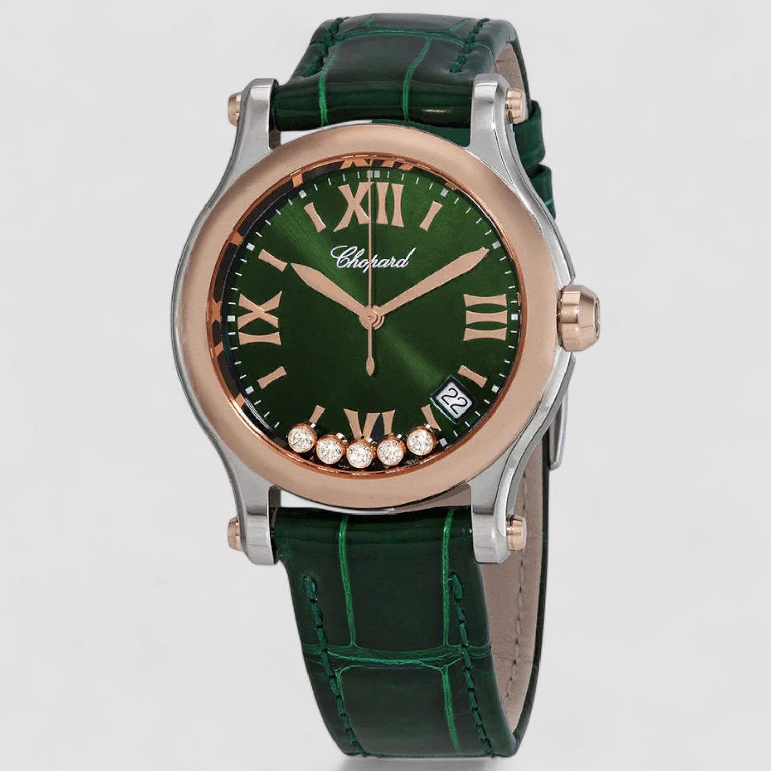 Happy Sport Quartz Green Dial Ladies Watch