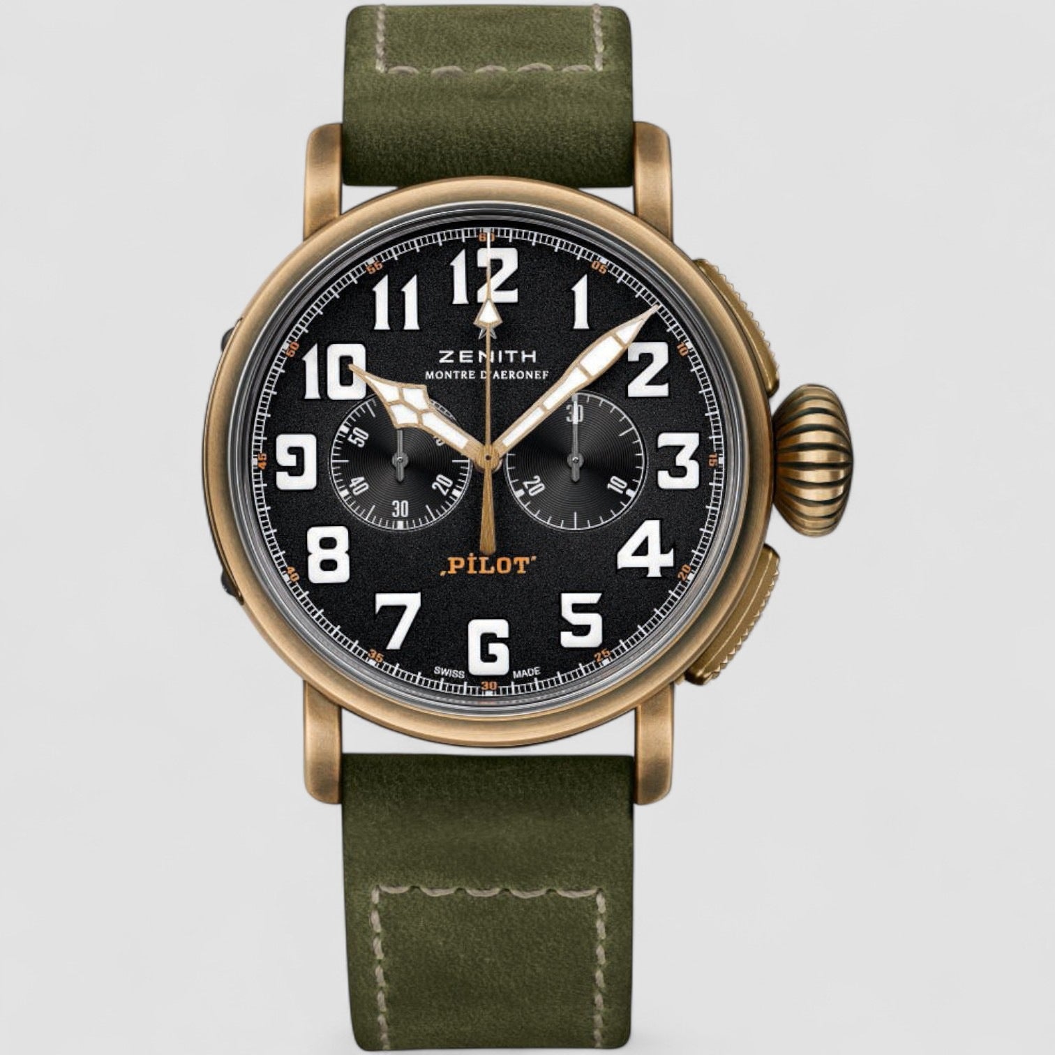 Pilot Type 20 Chronograph Mens Watch