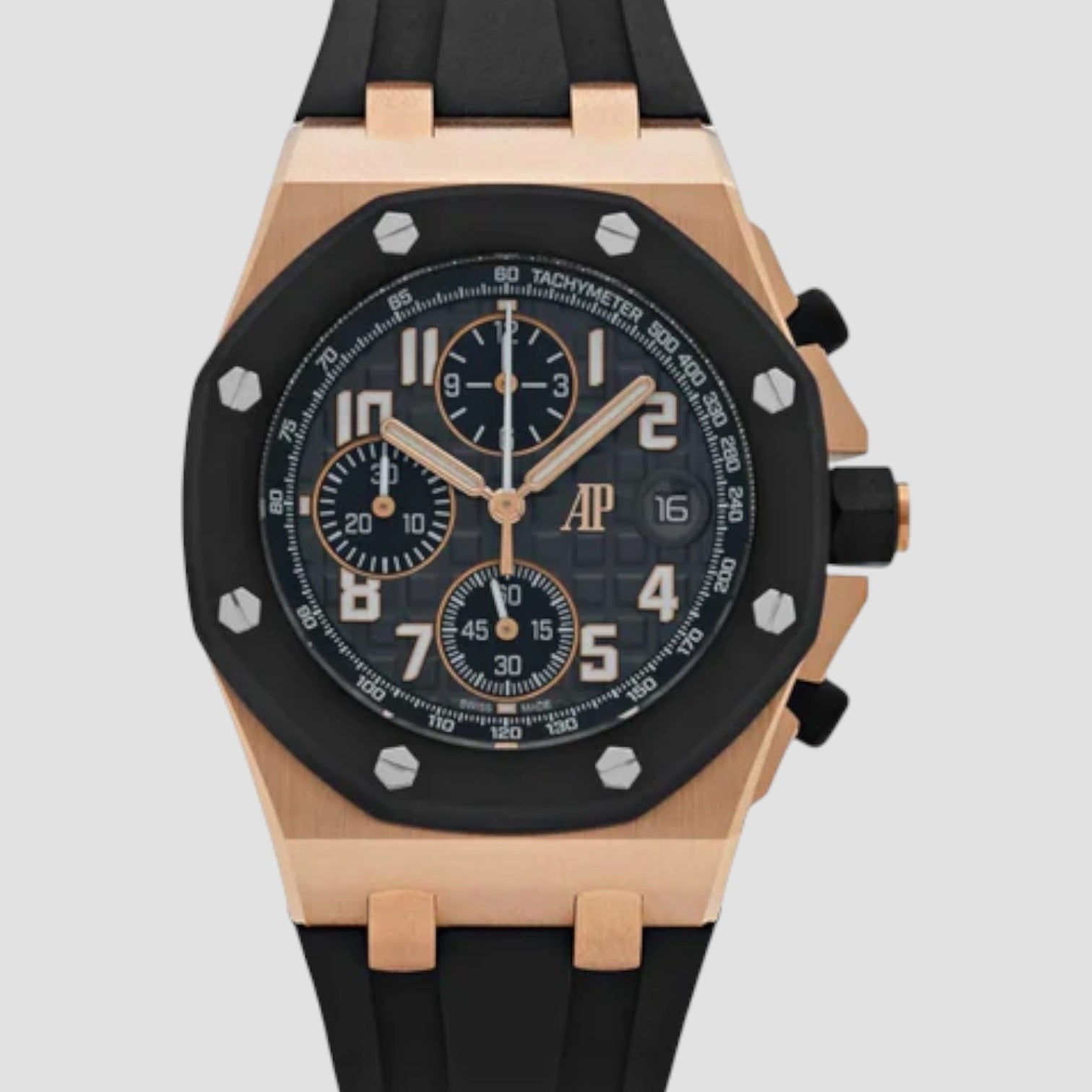 Royal Oak Offshore Chronograph Rose Gold Black Dial