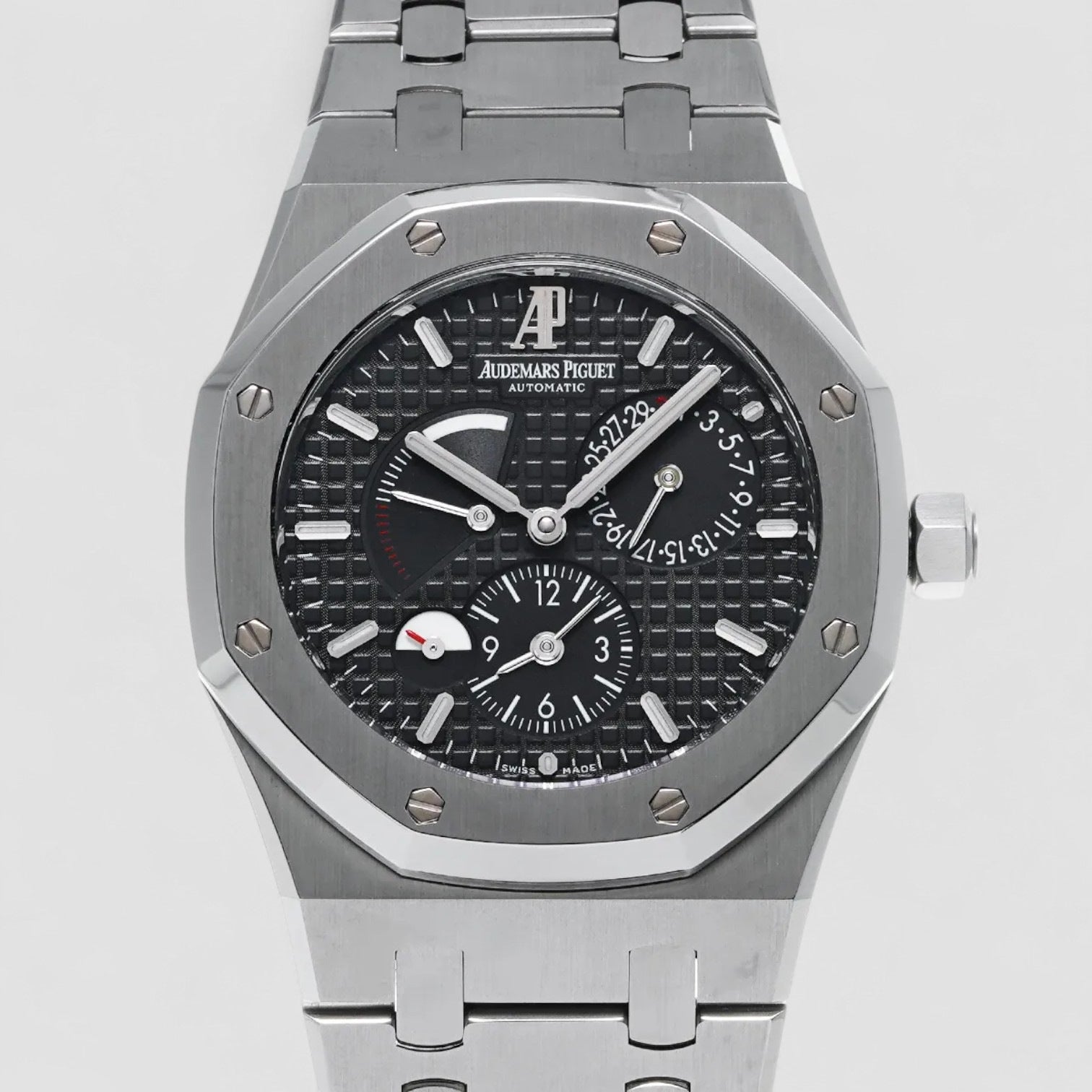 Royal Oak Dual Time SS Black Dial