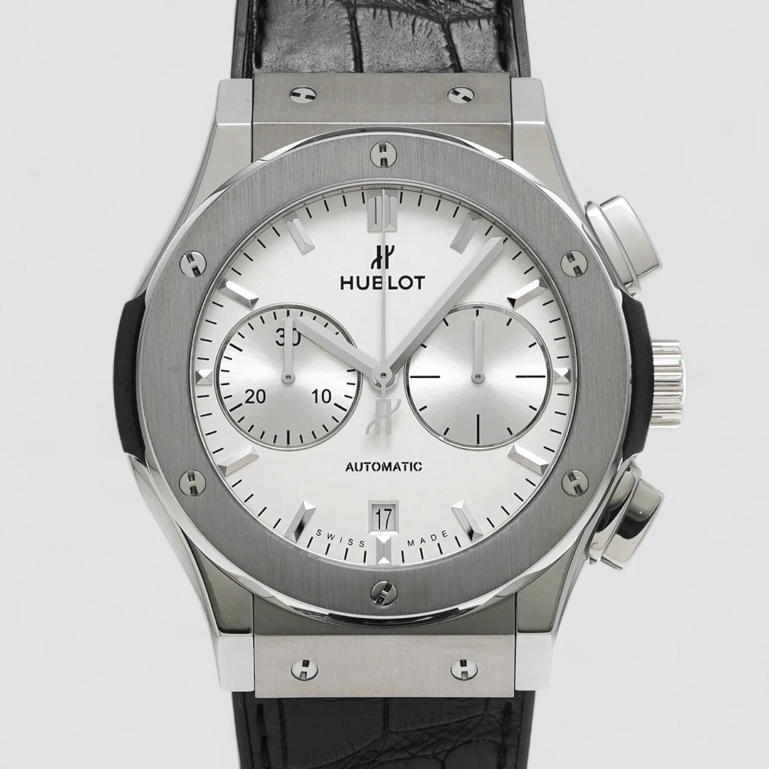 Classic Fusion Chronograph Titanium Silver 45mm