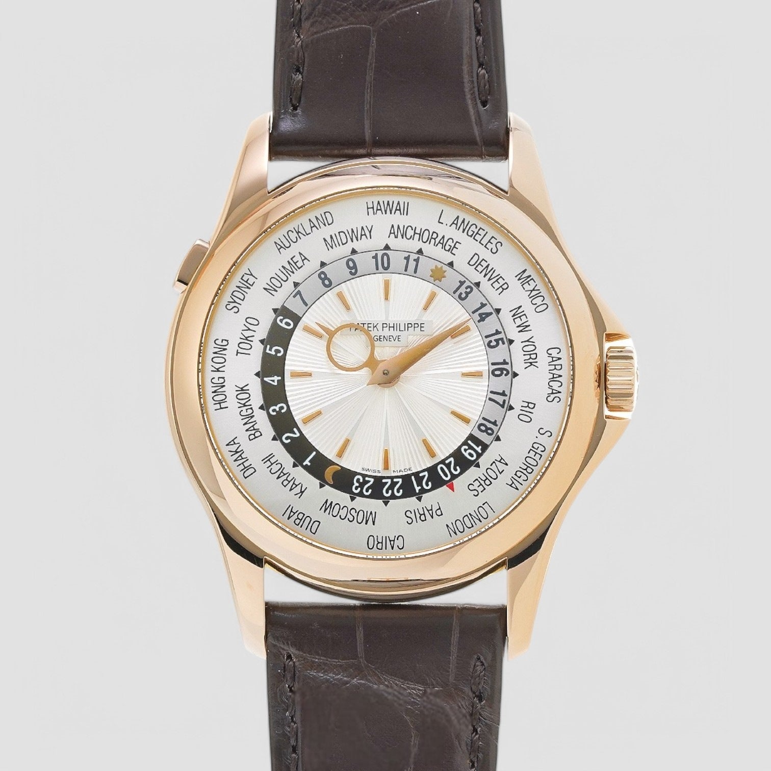 World Time 18K Rose Gold