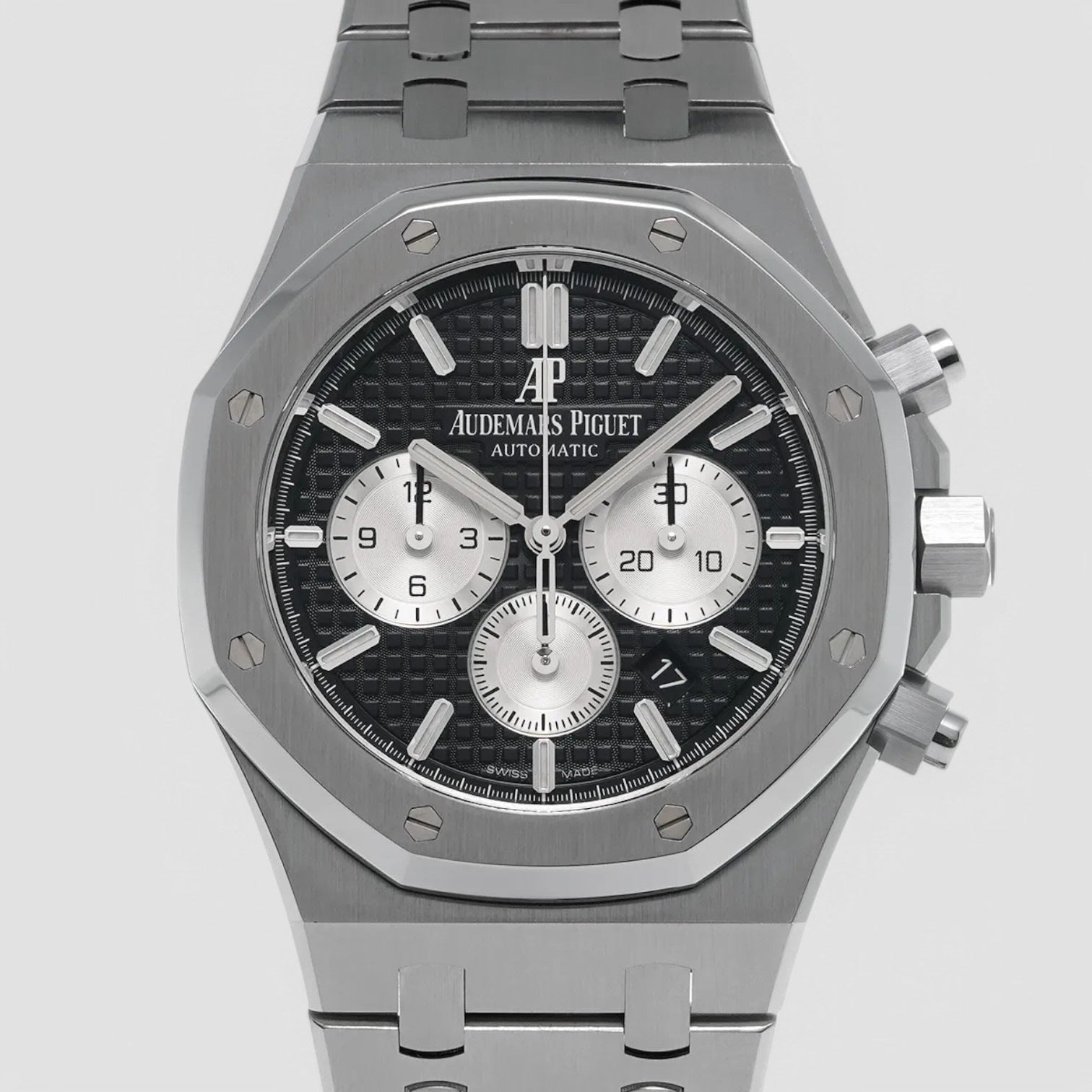 Royal Oak Chronograph Black Dial SS 41MM 2019