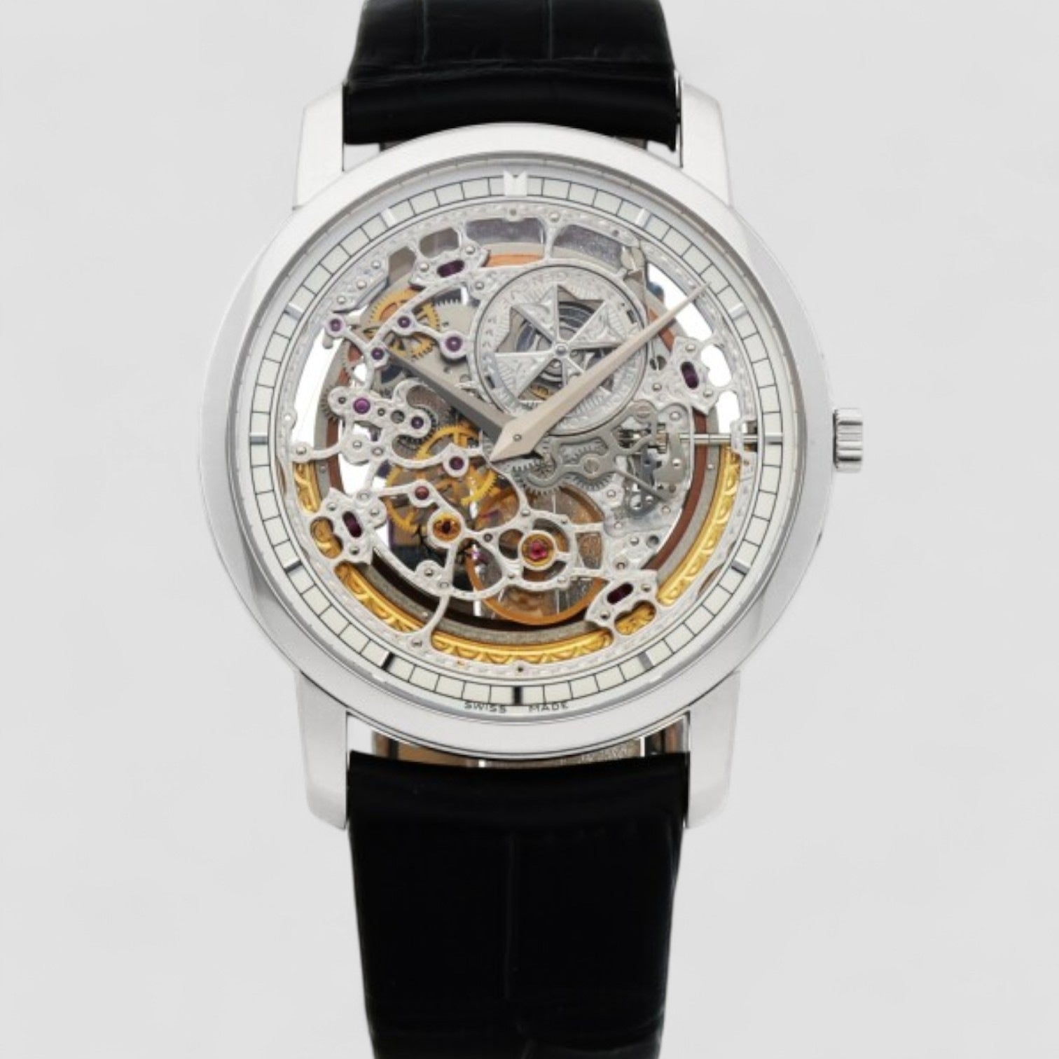 Patrimony Traditionnelle Openworked White Gold 38MM