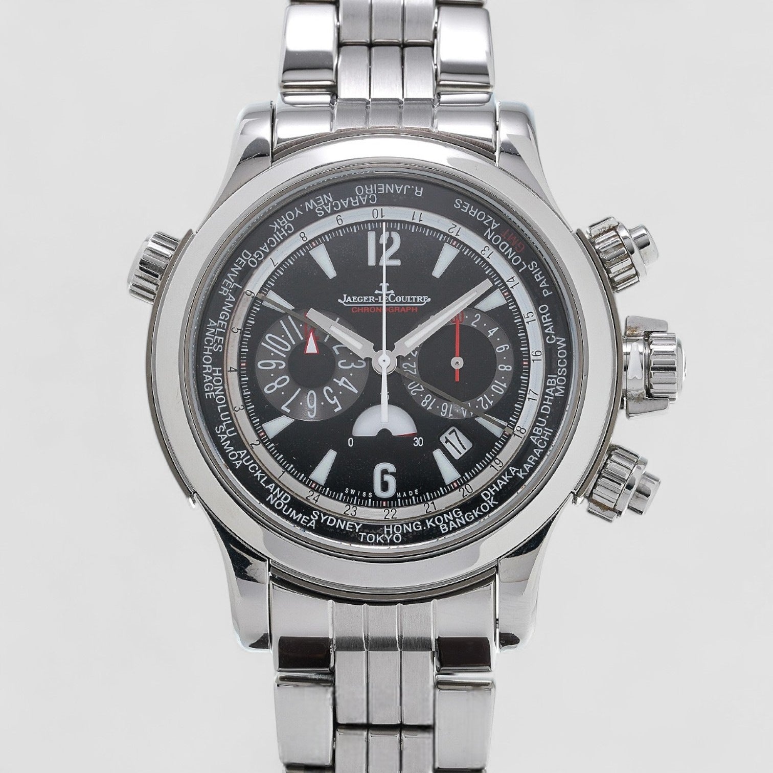 Master Compressor Extreme World Chronograph SS