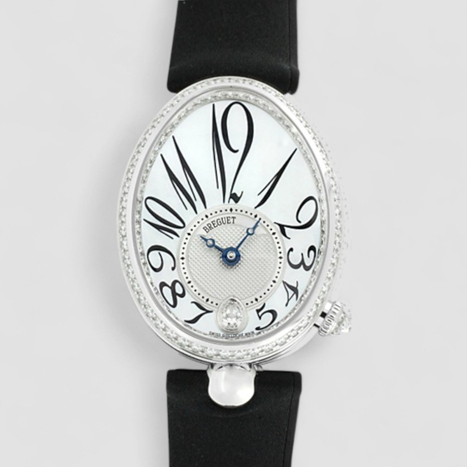 Reine De Naples Mother of Pearl Dial Diamond Automatic Ladies Watch