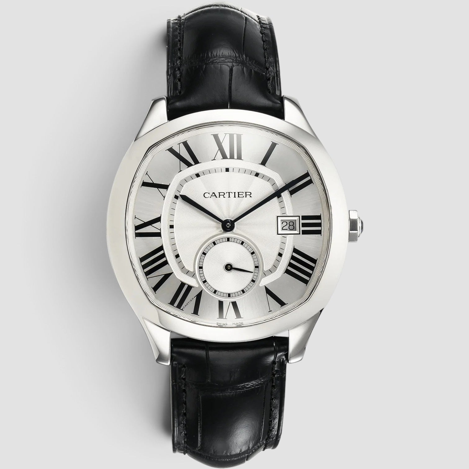 Drive de Cartier 40mm Stainless Steel Silver Dial