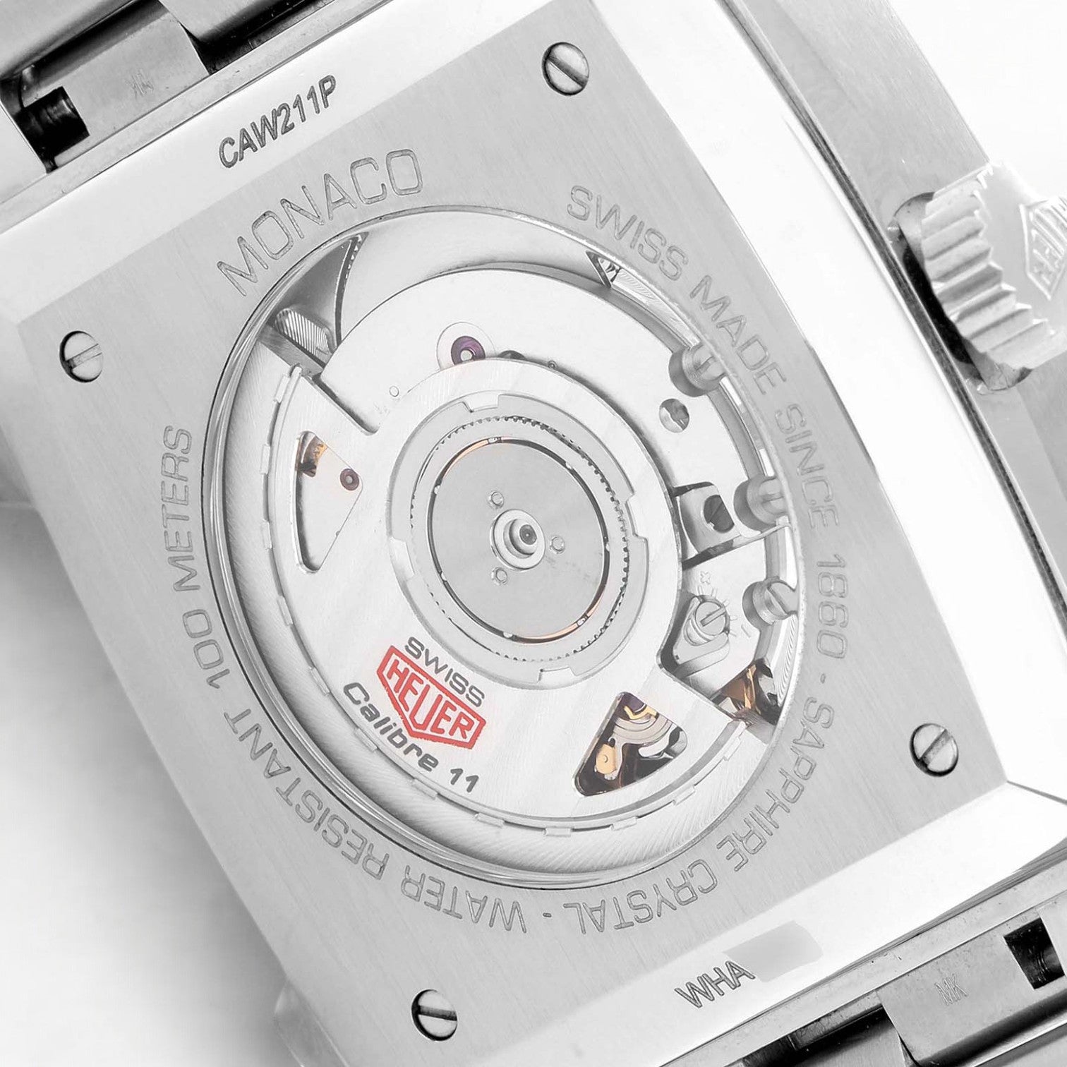 Monaco Chronograph Caliber 11 SS bracelet