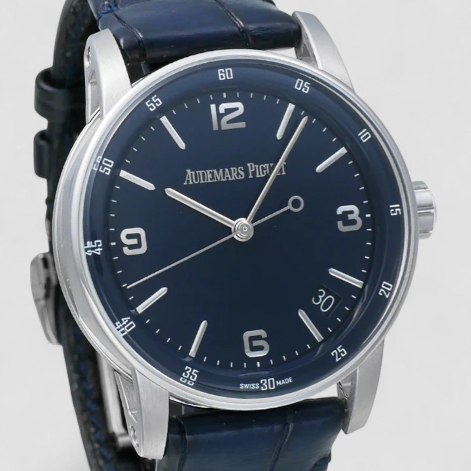 Code 11.59 Automatic 18K White Gold Blue Dial