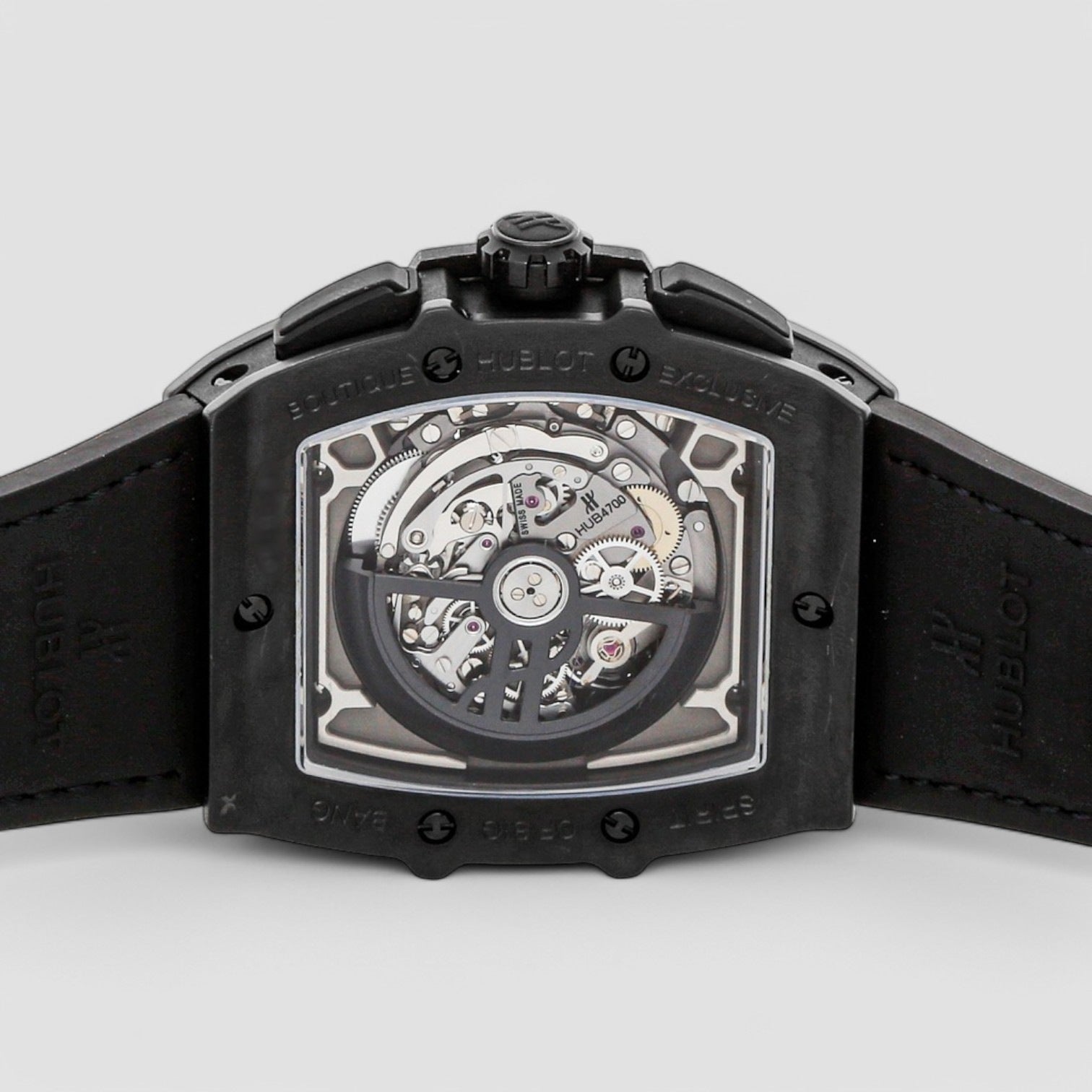 Spirit Of Big Bang All Black Orange 45mm Men's Watch