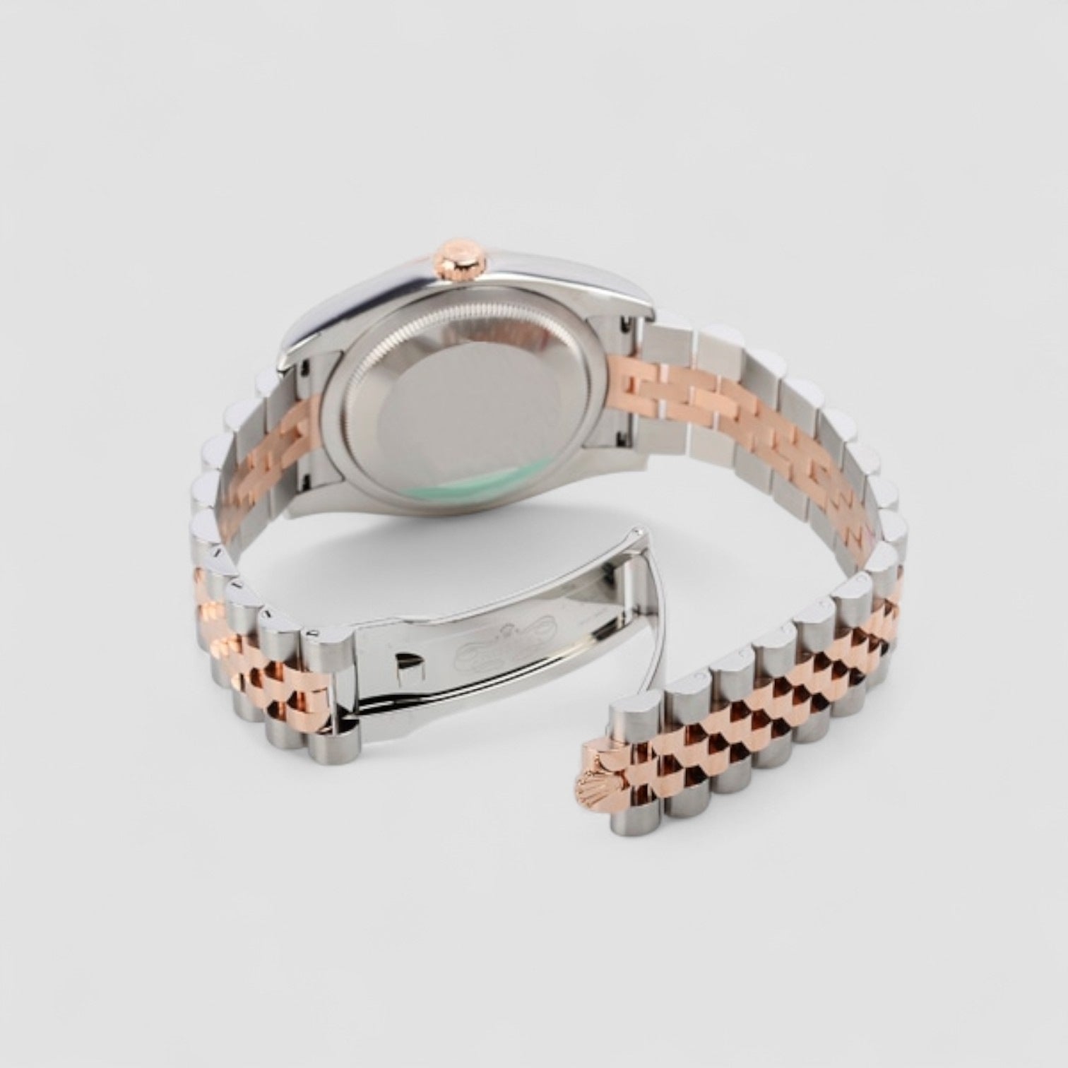 Datejust 36 Everose/Steel Pink Diamond Dial