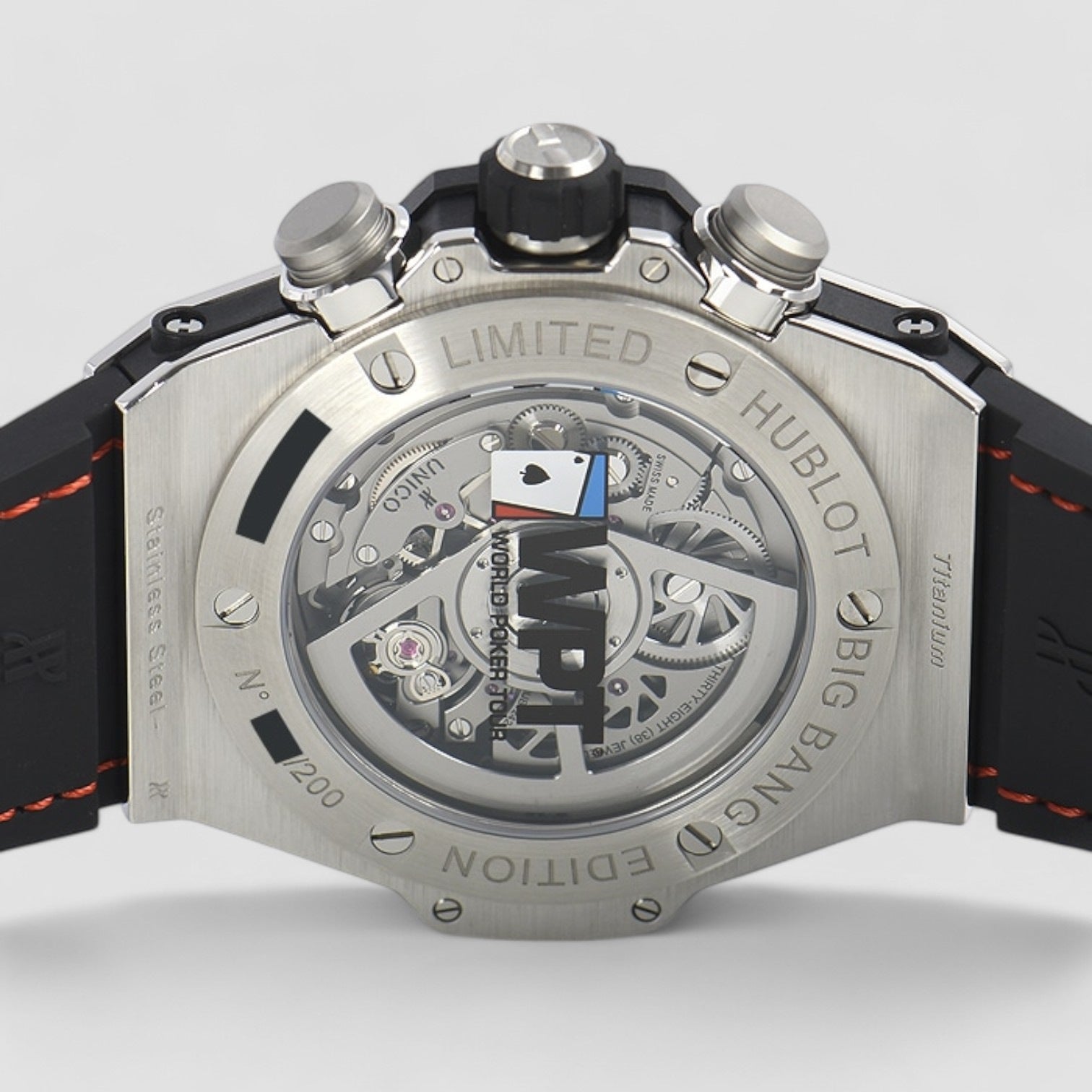 Big Bang Unico World Poker Tour Men's Watch