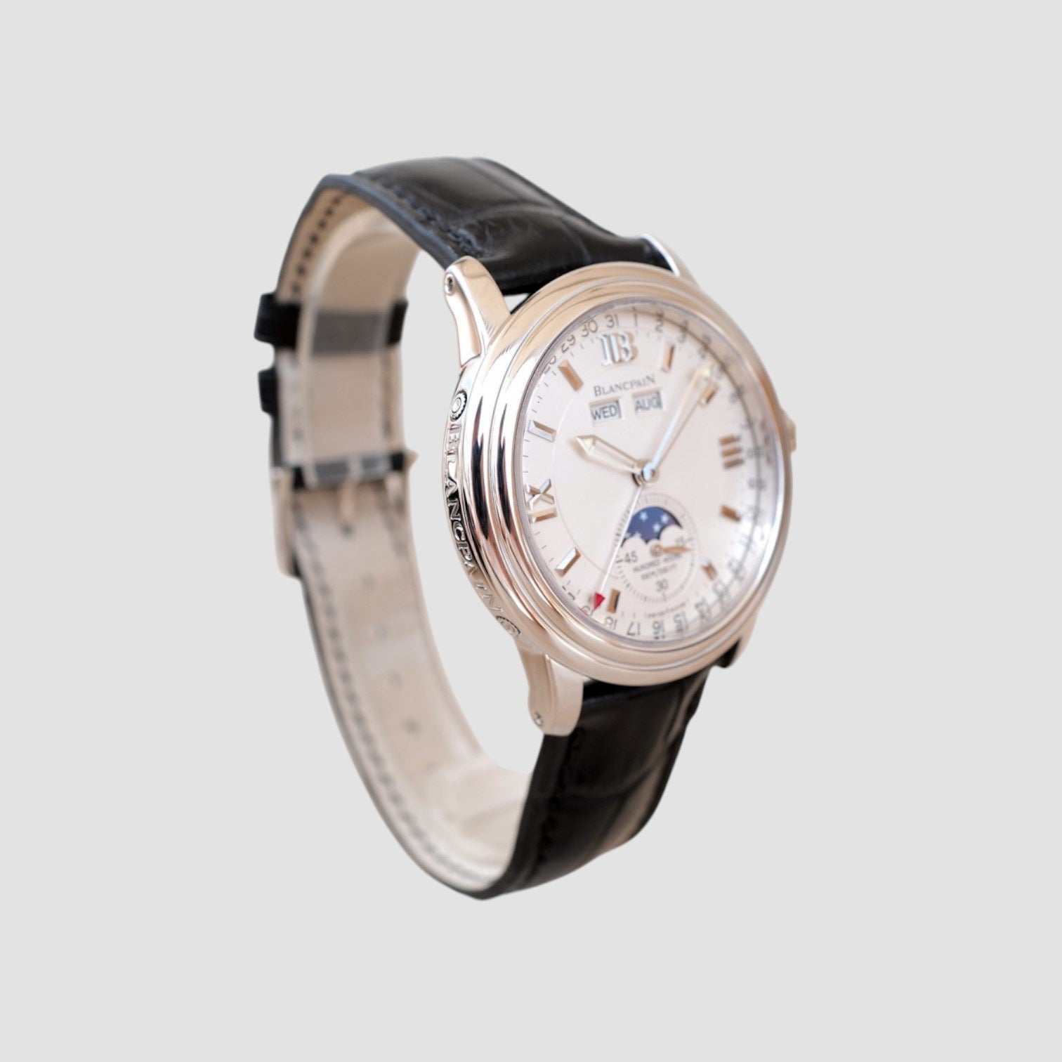 Leman - Moonphase Complete Calendar Limited Edition White Gold