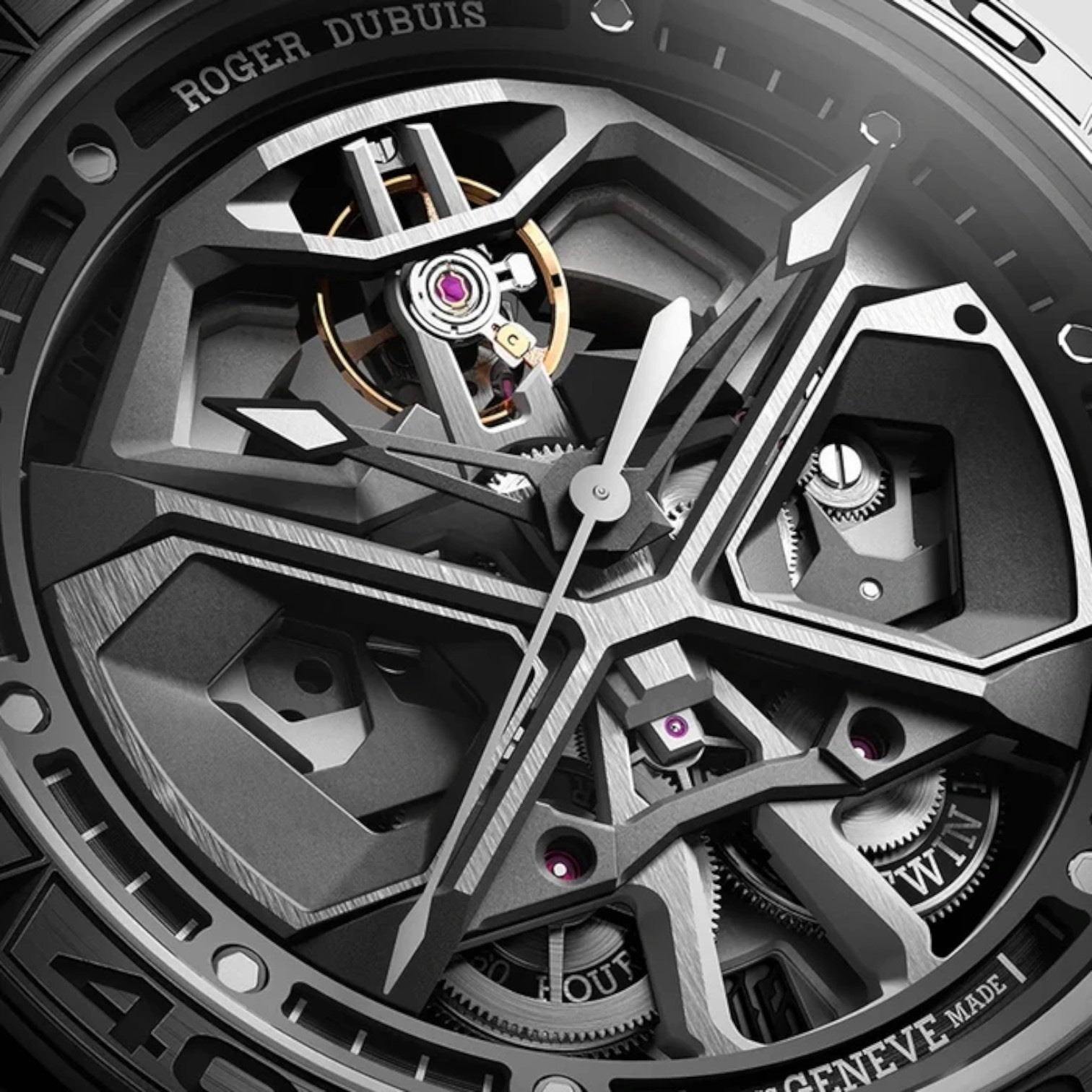 Excalibur Spider Huracan Titanium 45MM