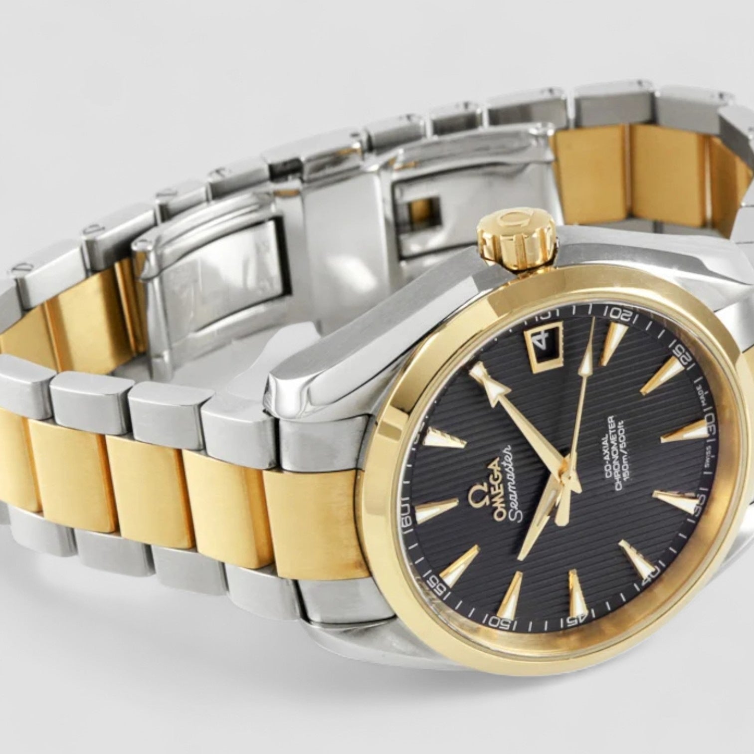 SEAMASTER AQUA TERRA MID SIZE CHRONOMETER MEN'S WATCH