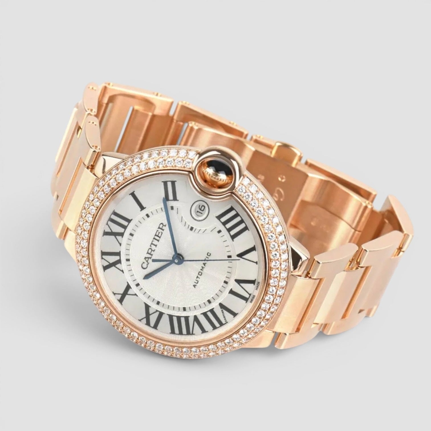 Ballon Bleu 42mm 18K Rose Gold Diamond-Set