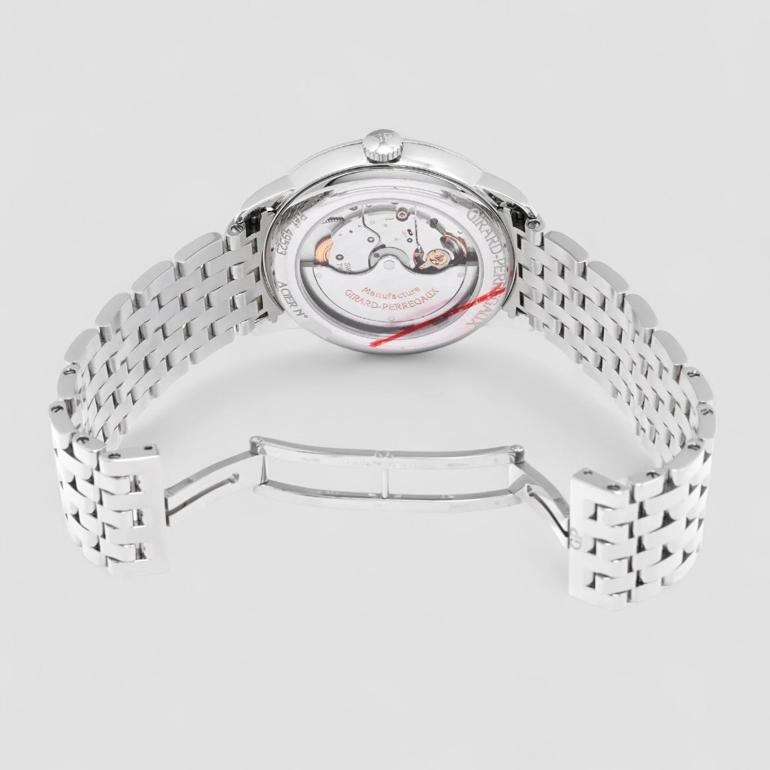 1966 Diamond Stainless Steel Automatic Ladies Watch