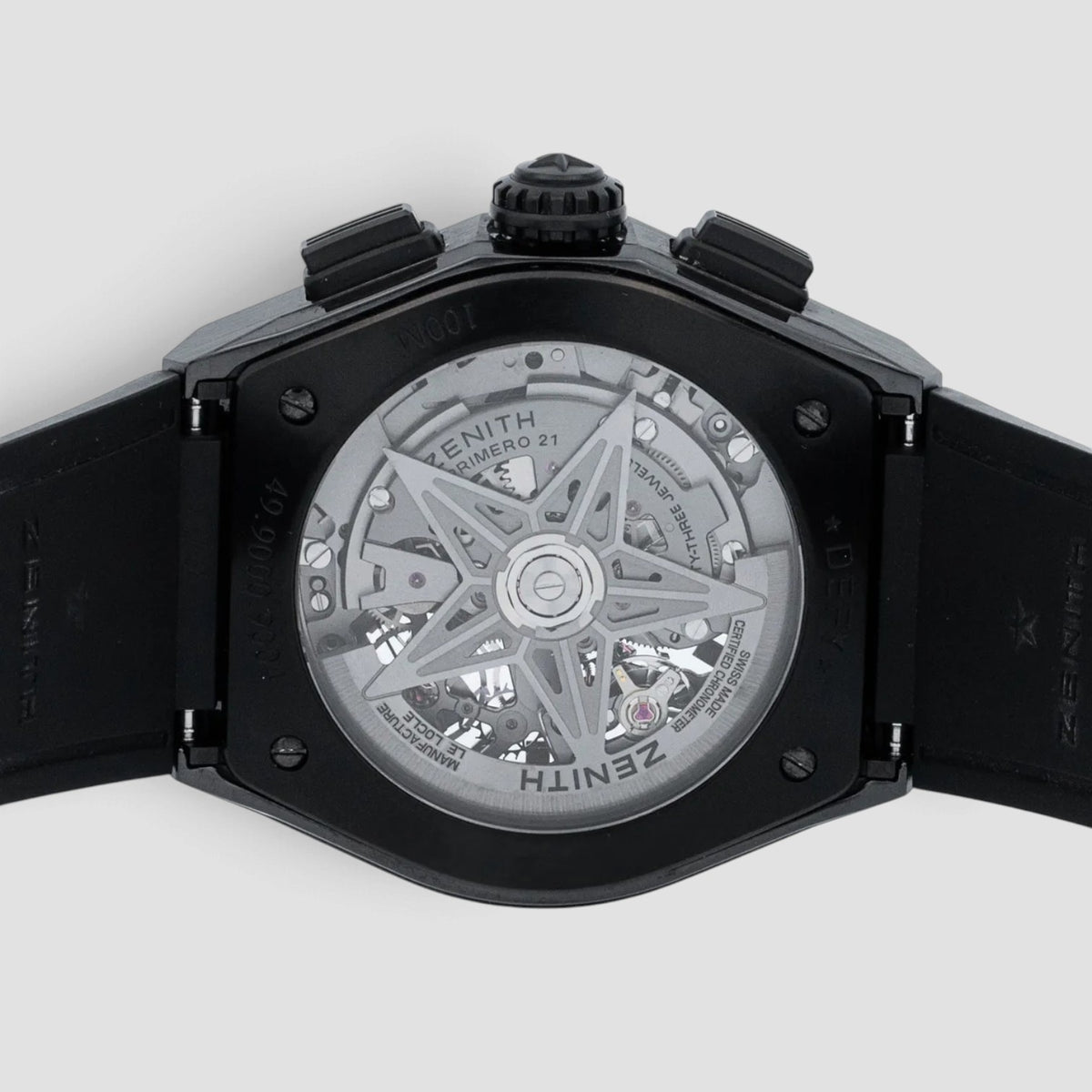 Defy El Primero 21 Carbon Skeleton Dial