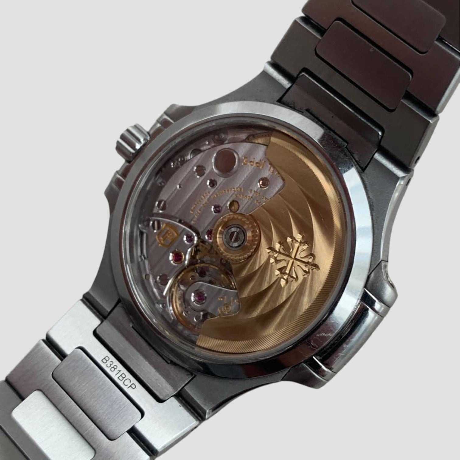 Nautilus Stainless Steel Blue Dial Ladies Watch