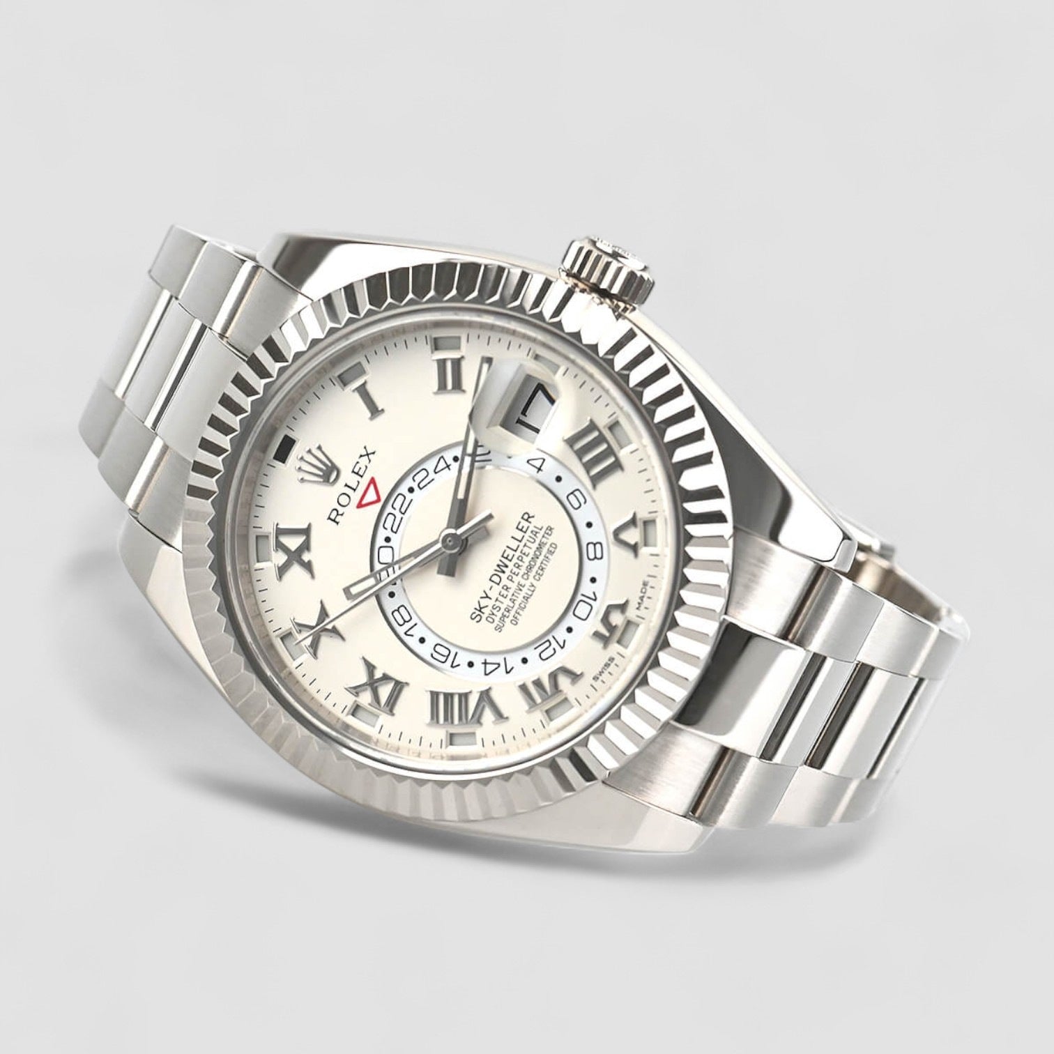 Sky Dweller 18K White Gold / White Gold