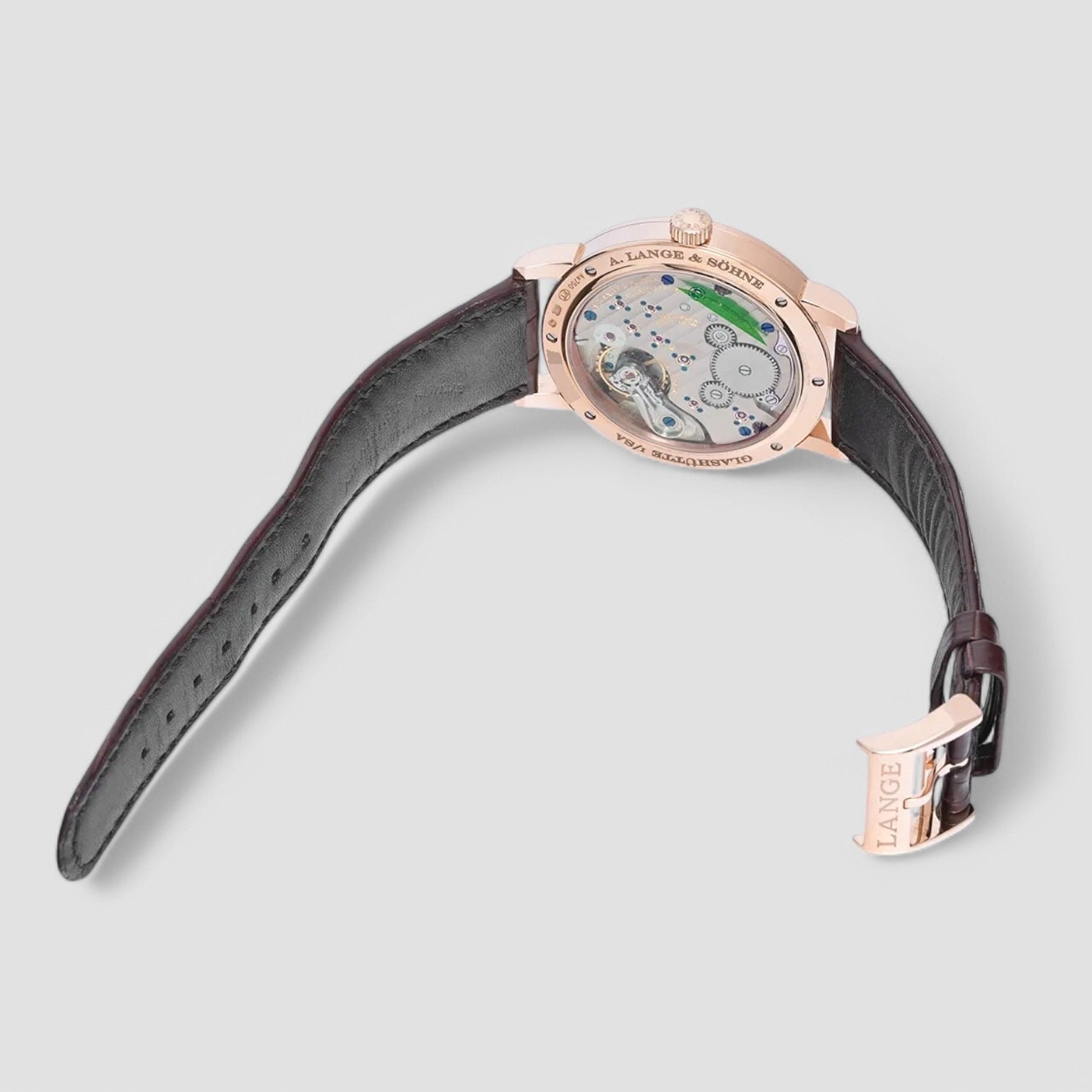 1815 Up & Down 18K Rose Gold Silver Dial