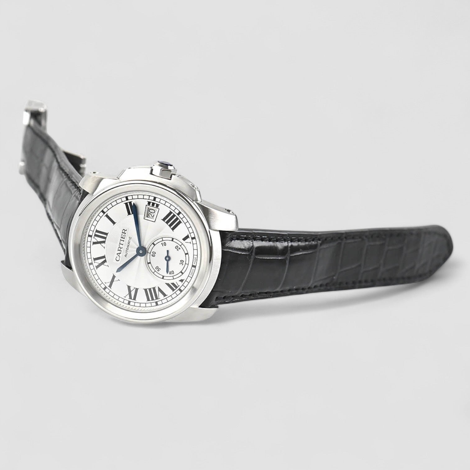 Calibre de Cartier Silver Dial Men's Watch