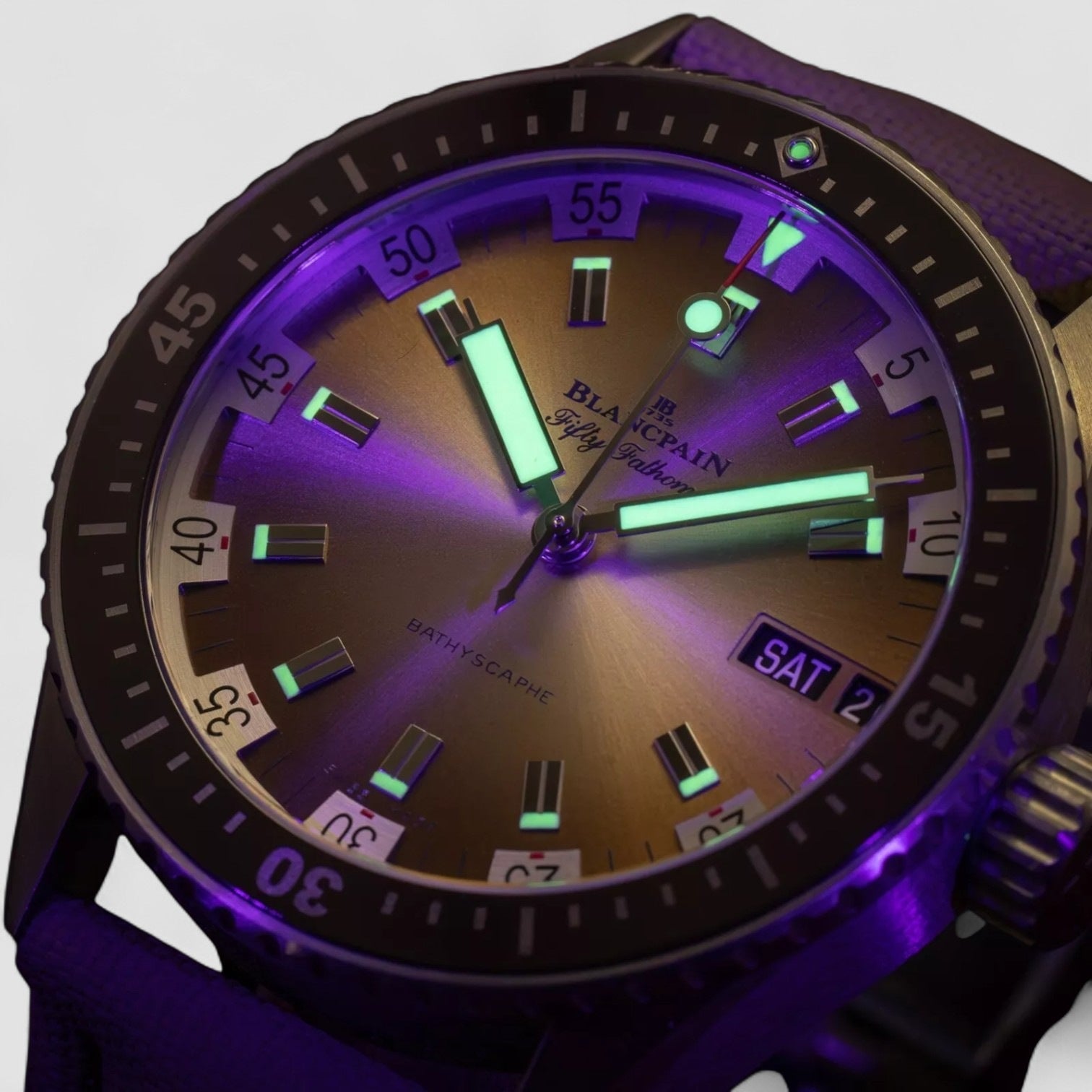 Fifty Fathoms Bathyscaphe Day Date Desert Edition