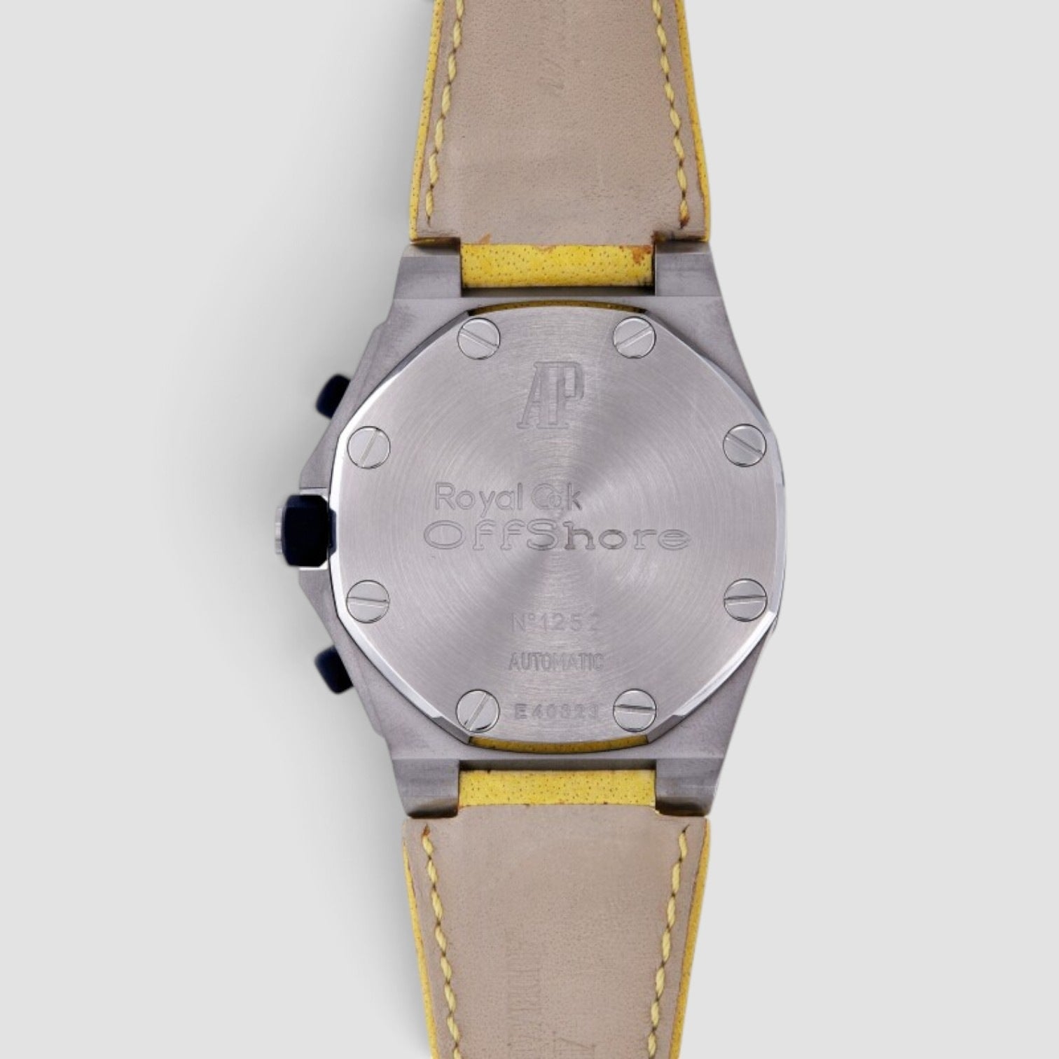 Royal Oak Offshore Chronograph 42mm Stainless Steel Yellow Dial