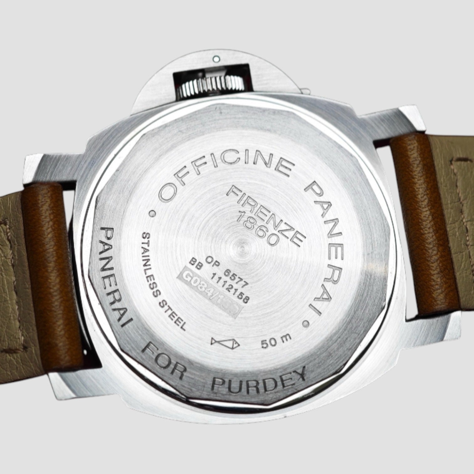 Luminor Sealand Purdey Tiger Stainless Steel 44mm