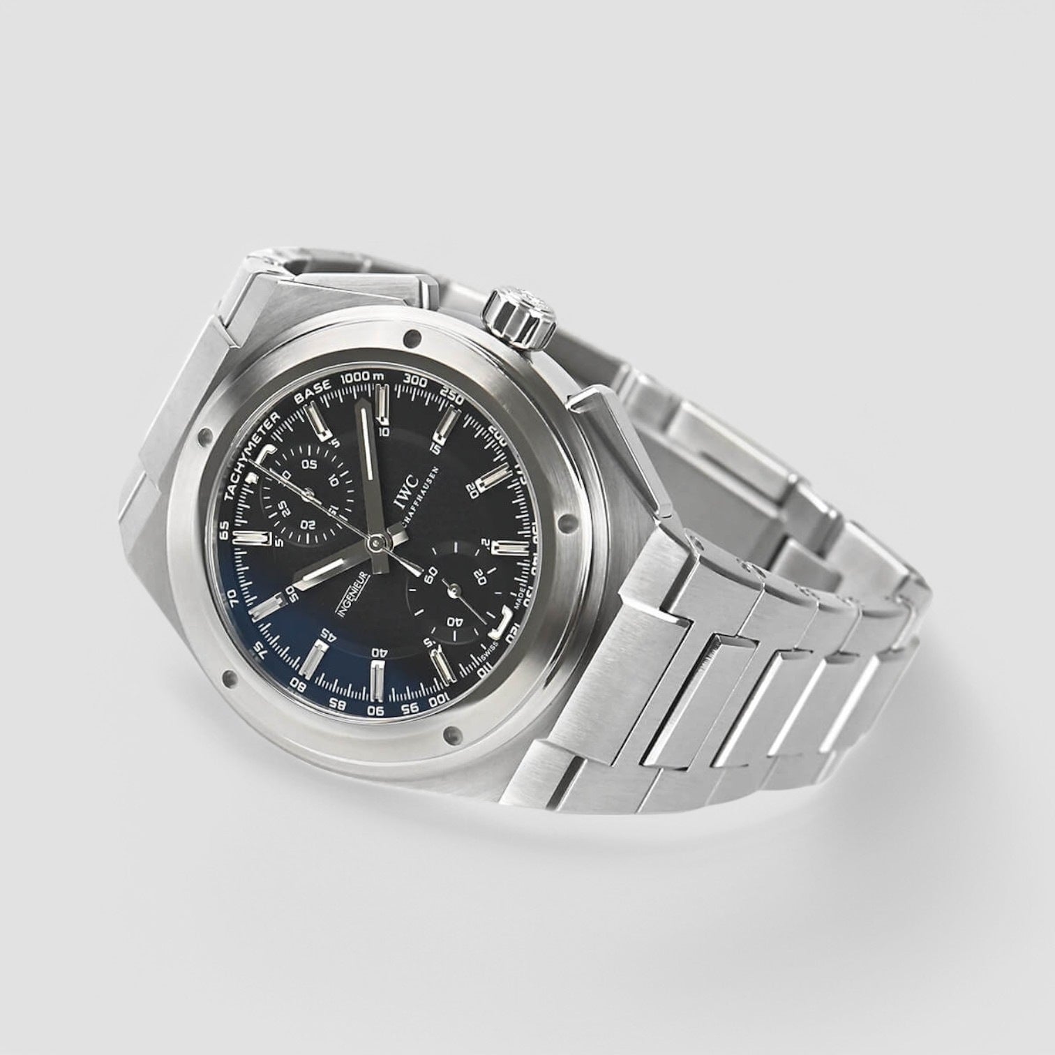 Ingenieur Chronograph SS / SS Black Dial
