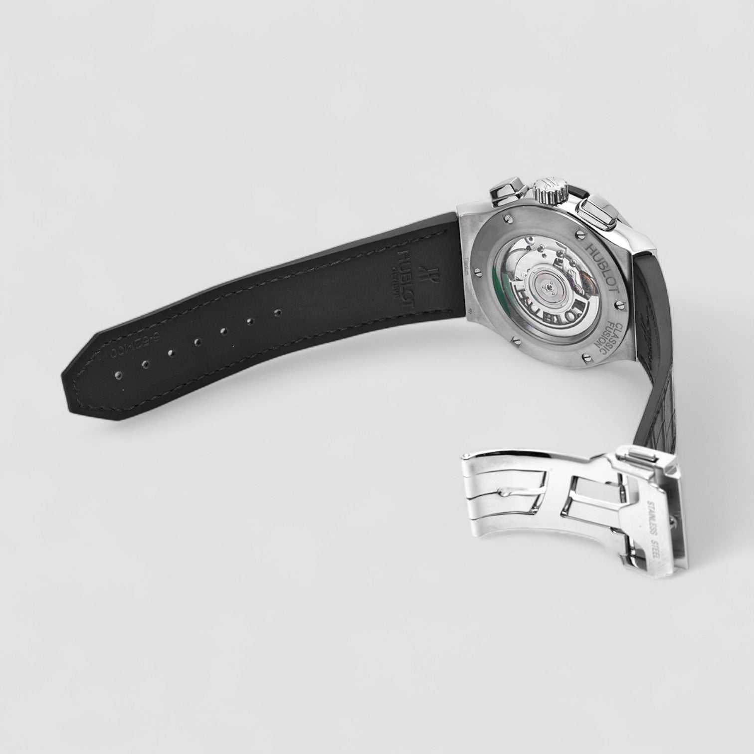 Classic Fusion Black Skeleton Dial Automatic Men's Chronograph Watch