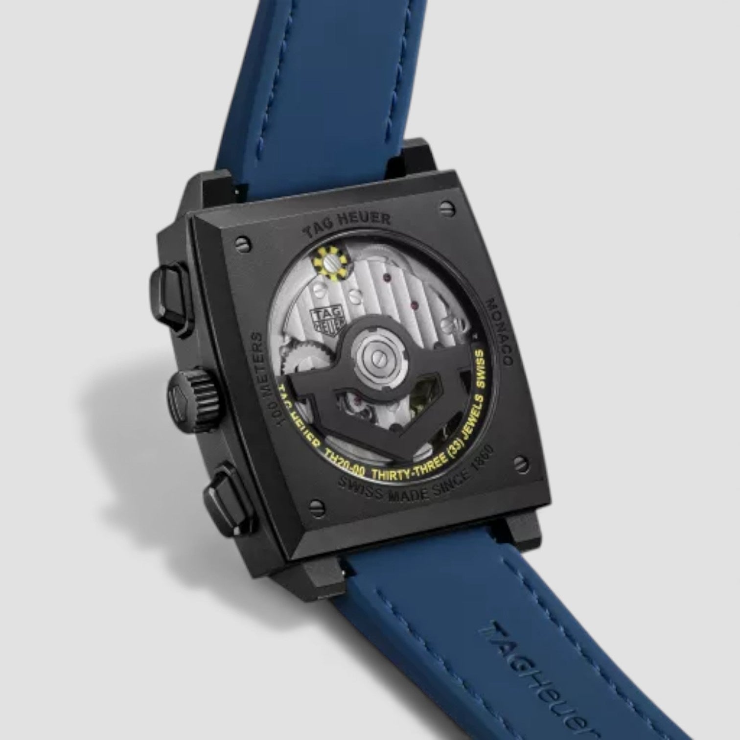 Monaco Skeleton Chronograph Black DLC Titanium