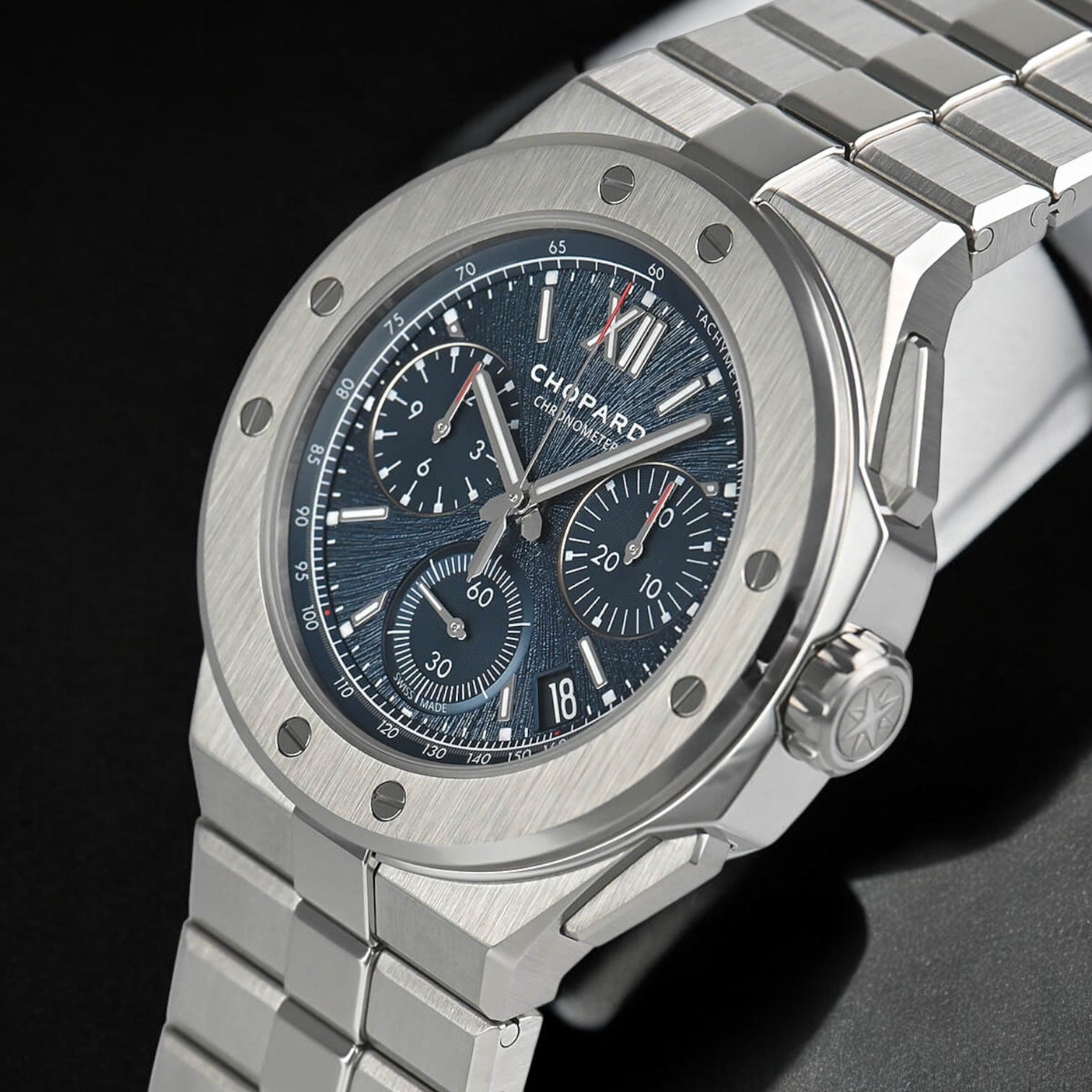 Automatic Aletsch Blue Dial Men's Alpine Eagle Xl